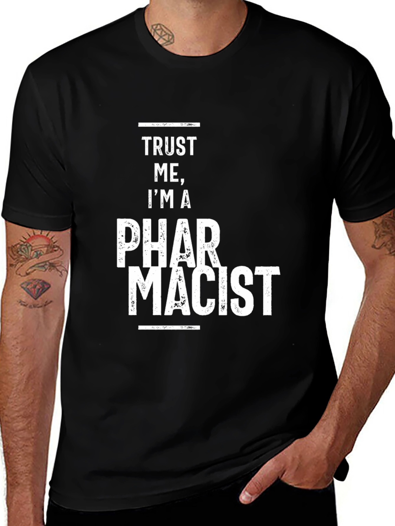 Variant 30 of Trust Me, I'm a Pharmacist T-Shirt