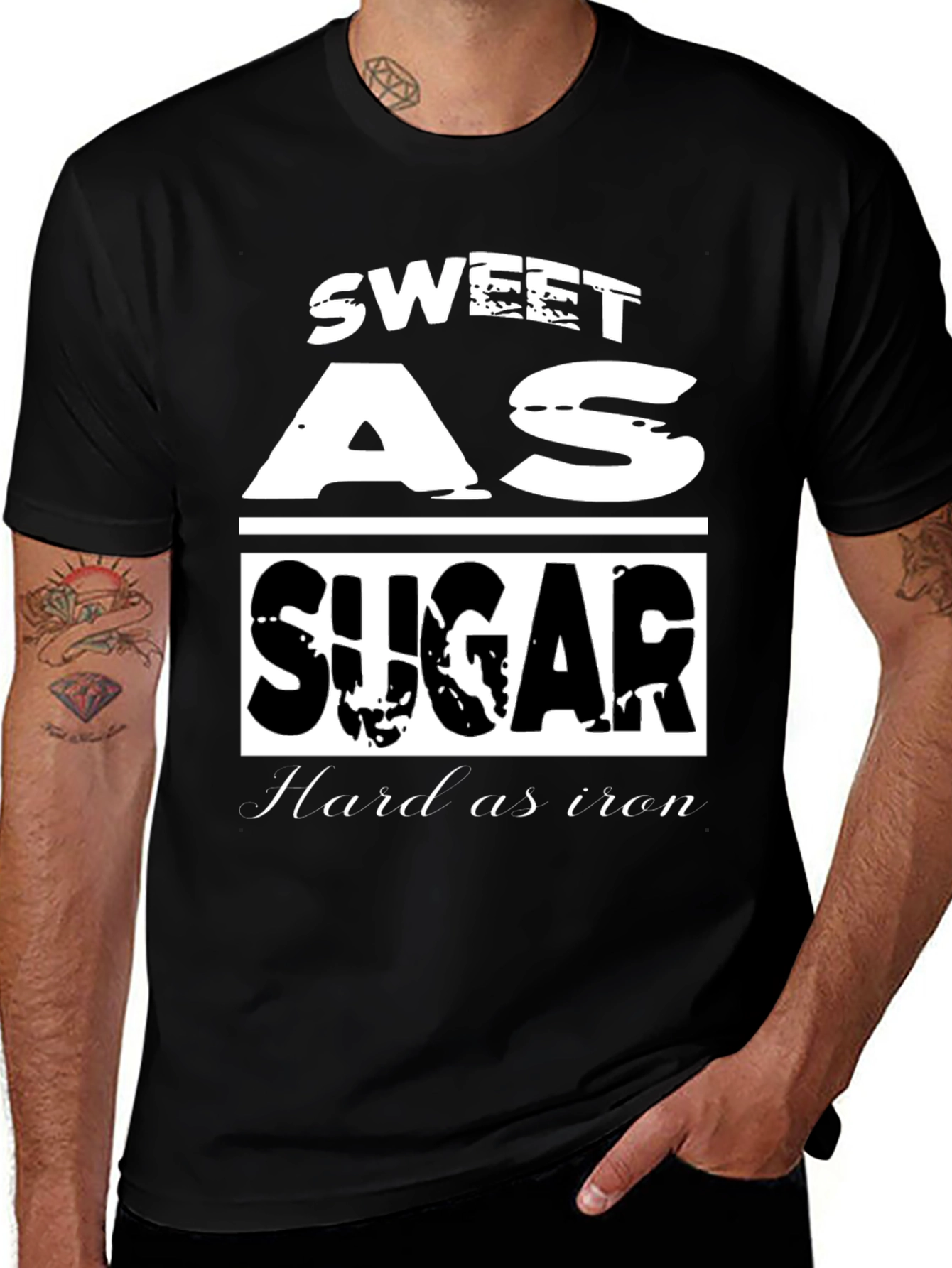 Variant 29 of Sweet as Sugar, Hard as Iron Graphic Tee
