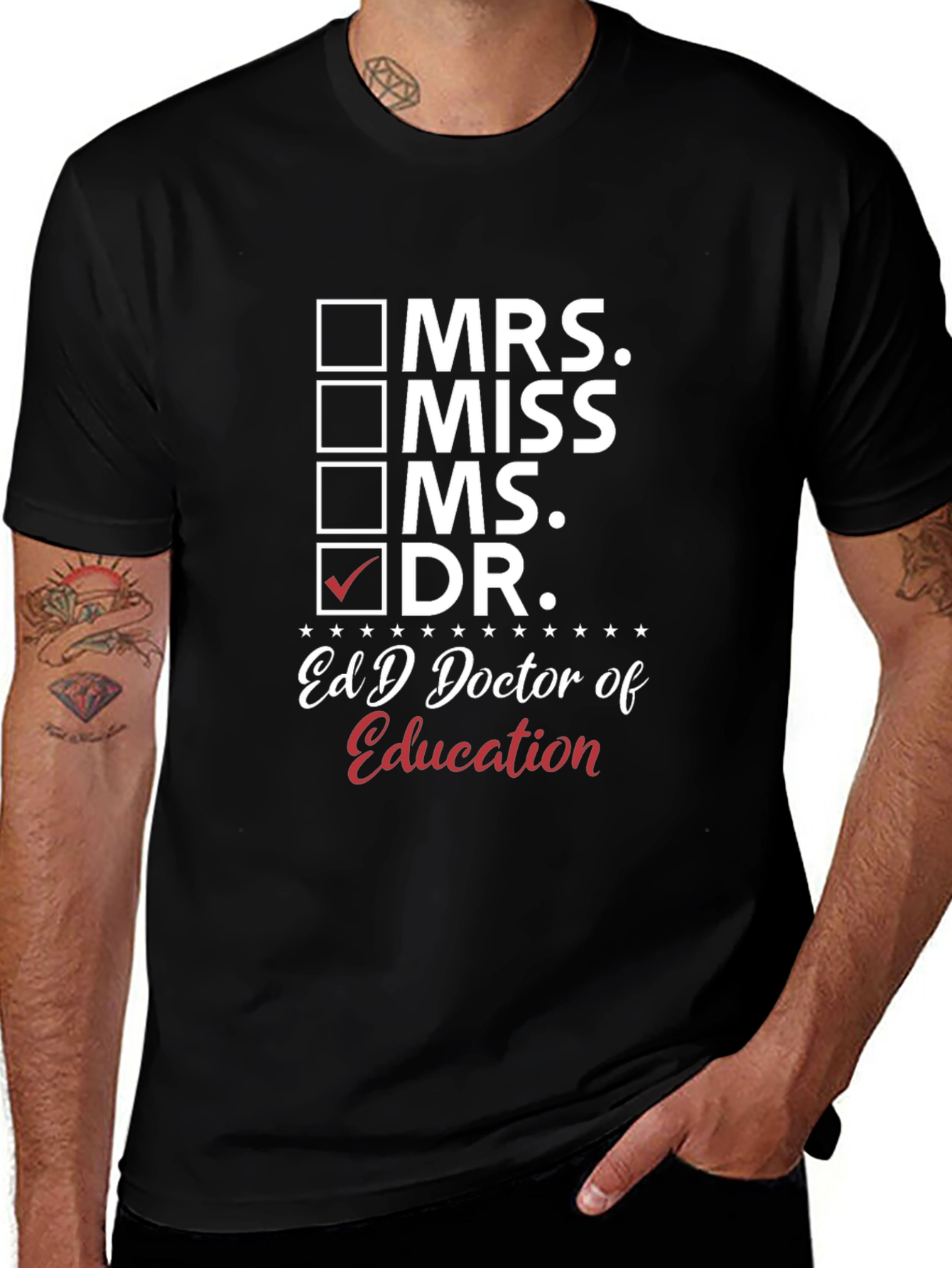 EdD Doctor of Education Graduation T-Shirt