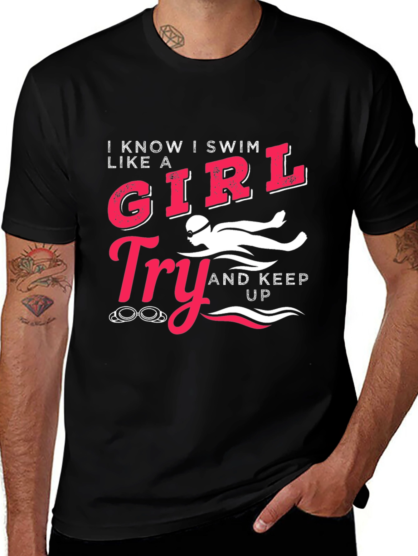 Swim Like A Girl T-Shirt