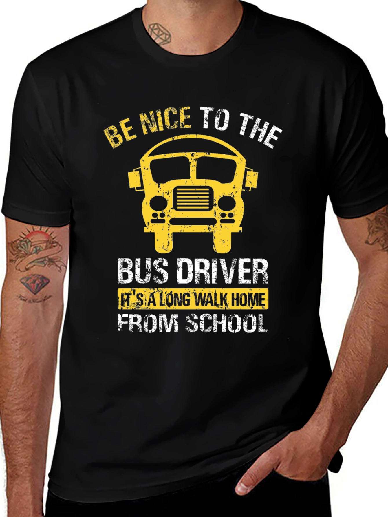 Be Nice To The Bus Driver T-Shirt