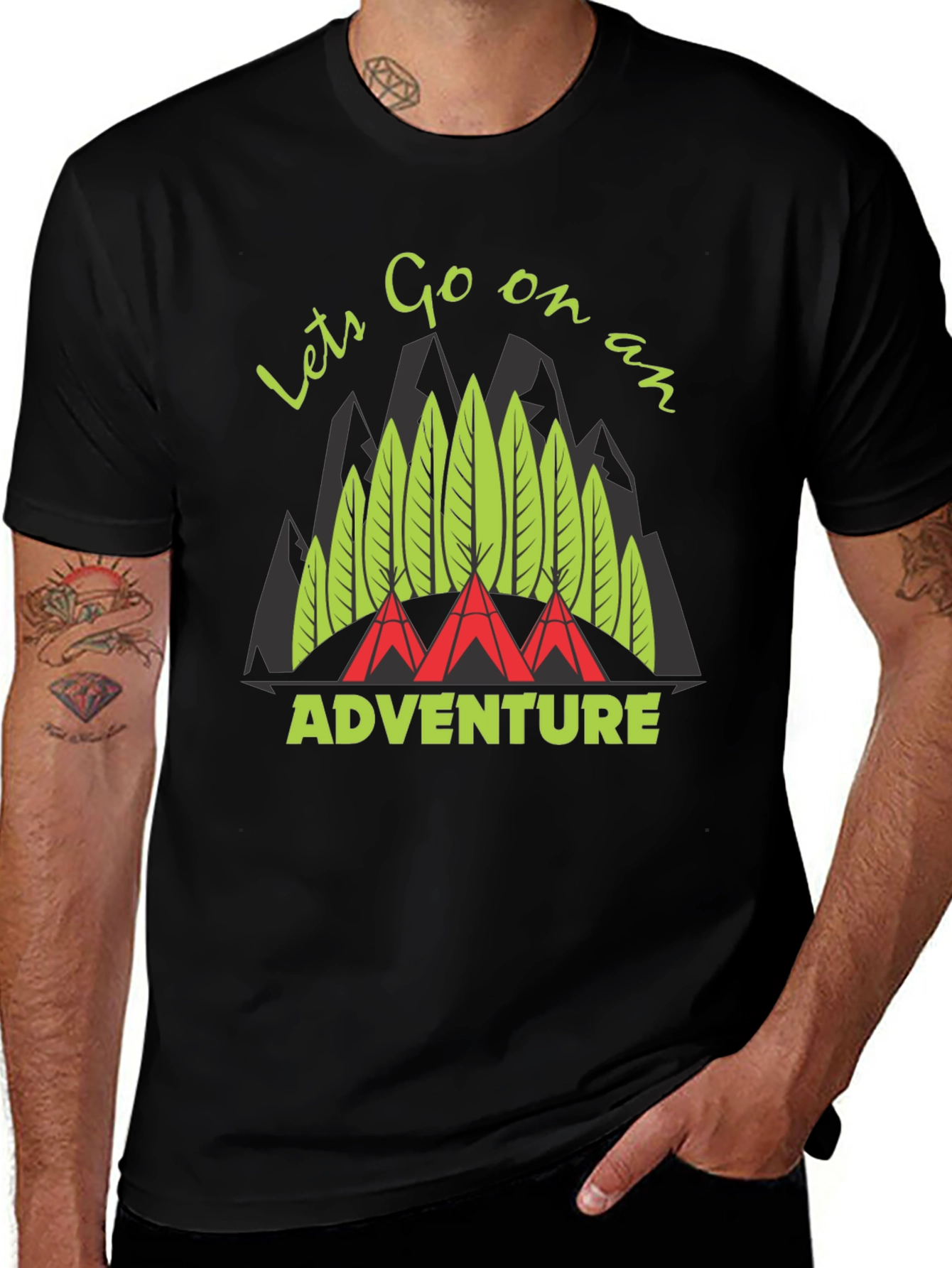 Adventure Awaits Graphic T-Shirt