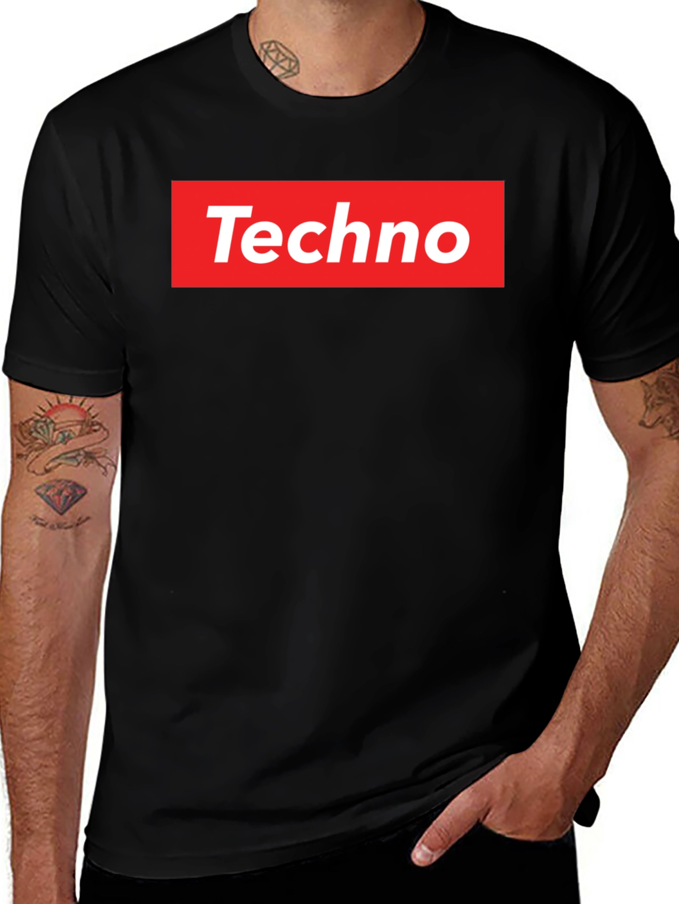 Techno Red Box T-Shirt
