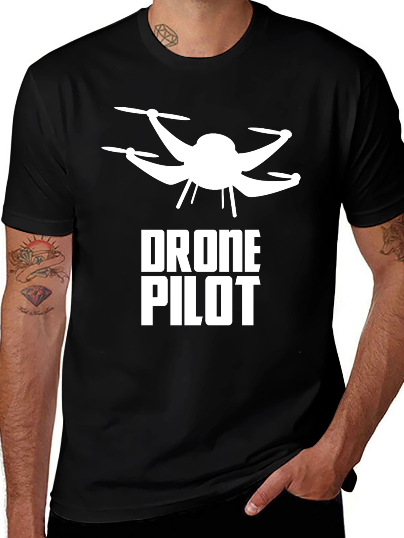 Variant 23 of Drone Pilot T-Shirt - Cool Hobby Apparel