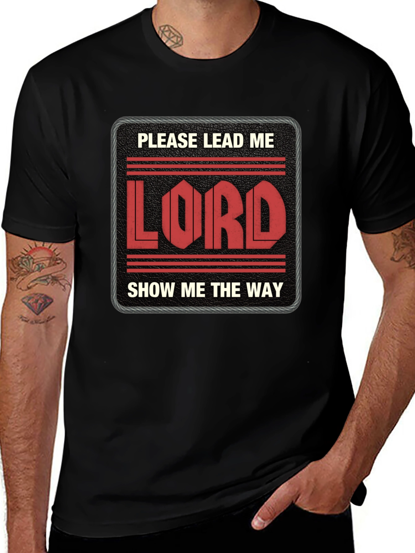 Variant 19 of Please Lead Me Lord T-Shirt
