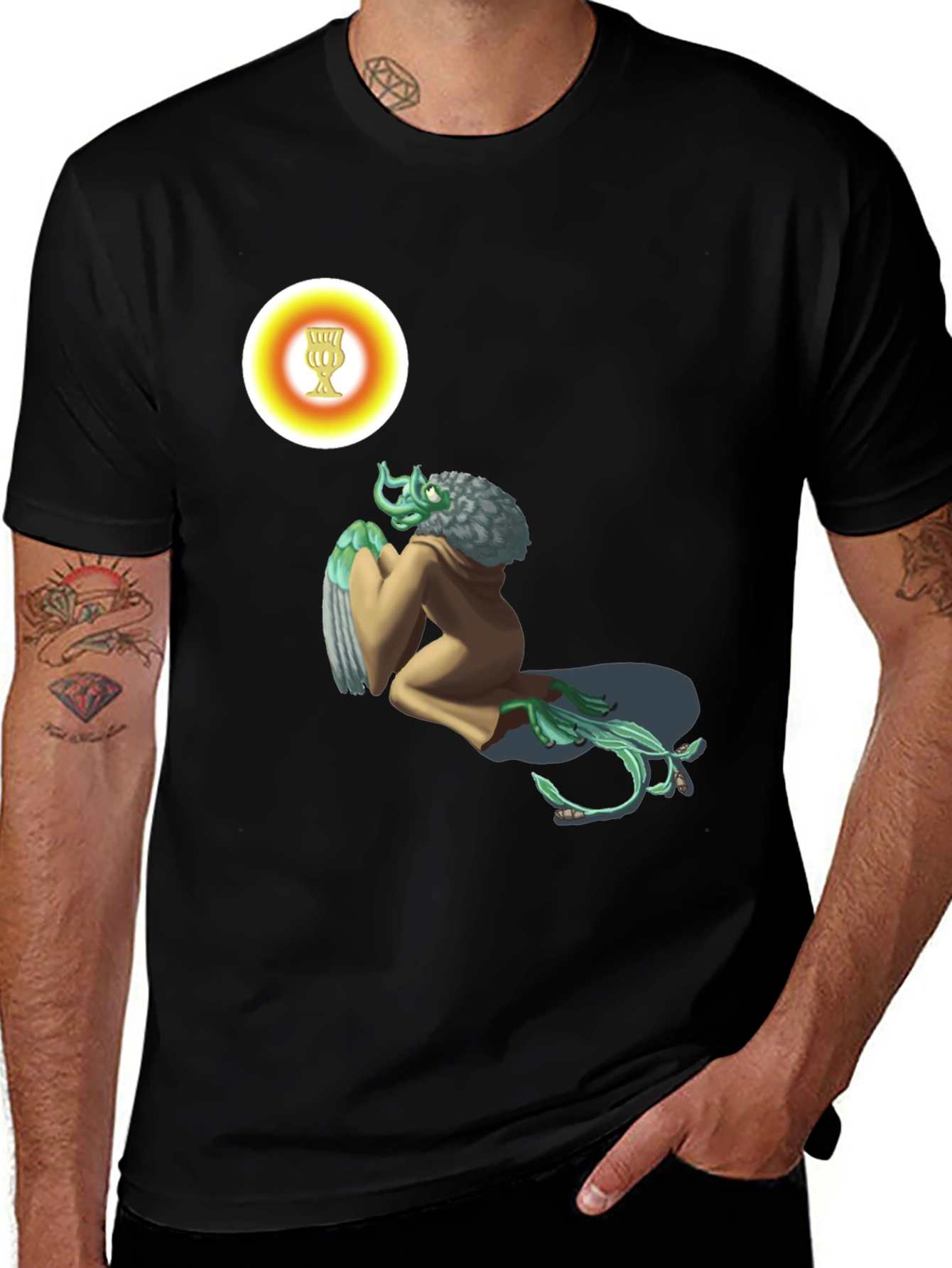 Variant 14 of Whimsical Creature T-Shirt - Unique Graphic Tee