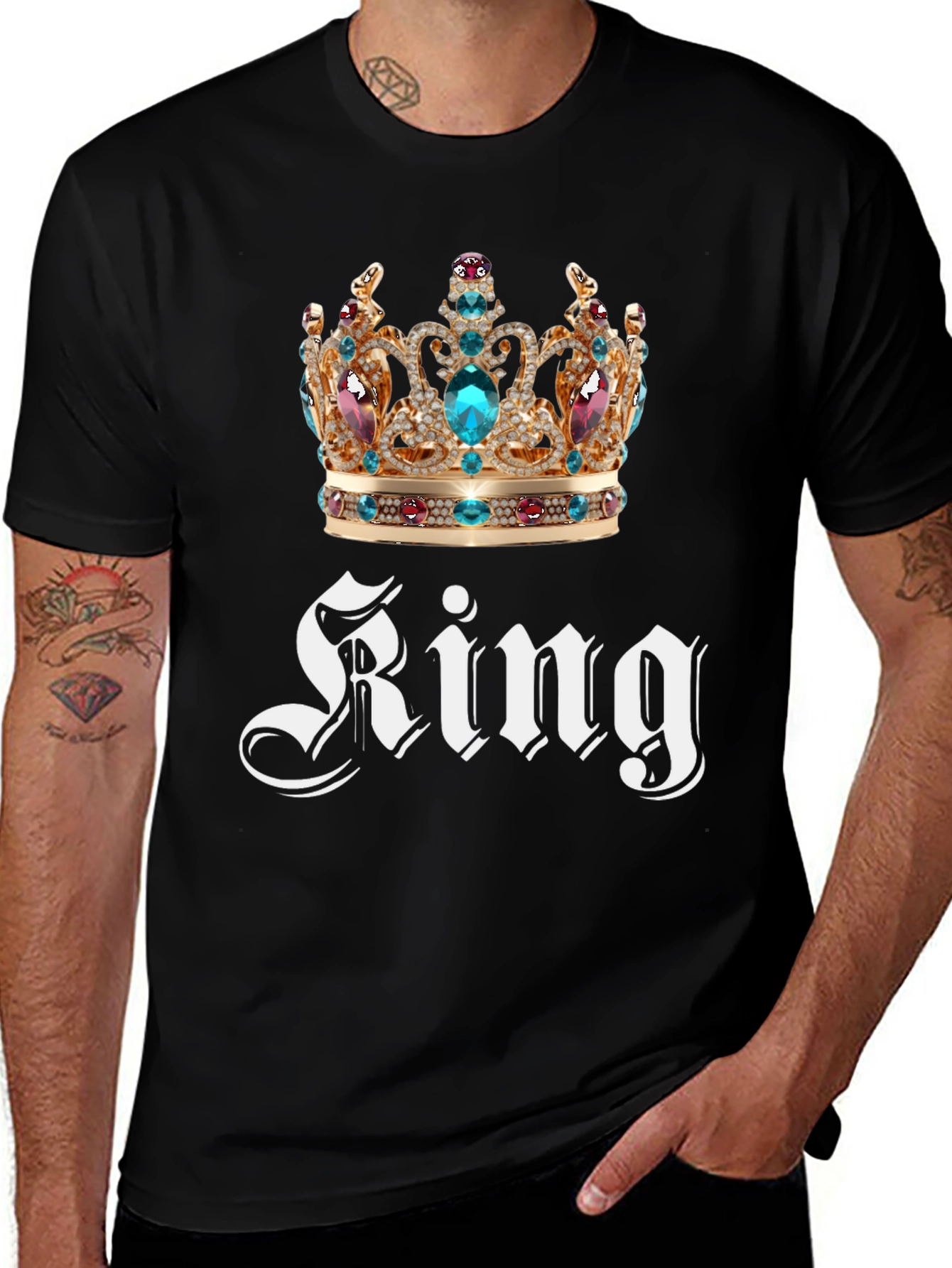 Variant 15 of King Crown Graphic Print T-Shirt