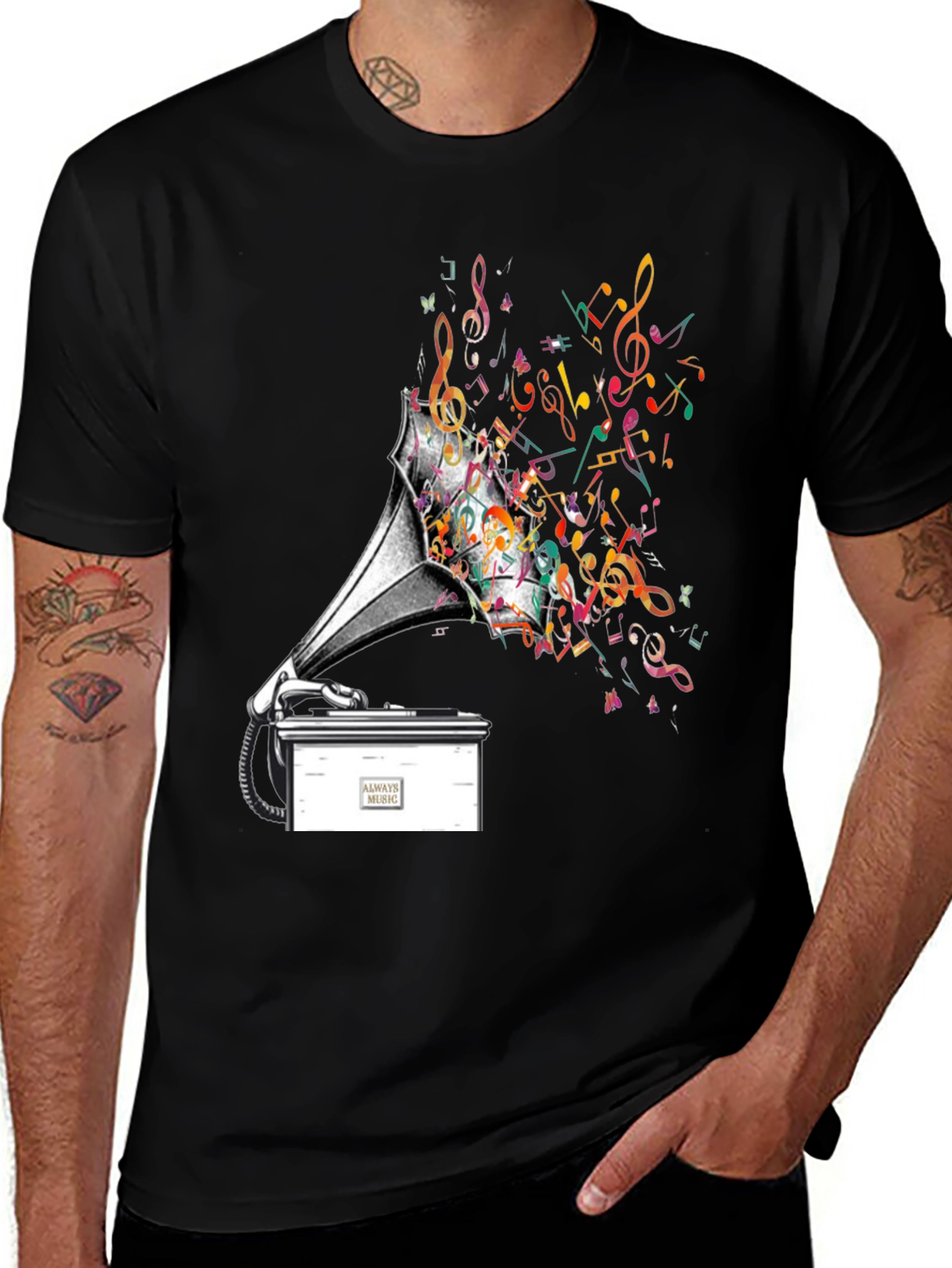 Variant 28 of Music Explosion T-Shirt - Always Music