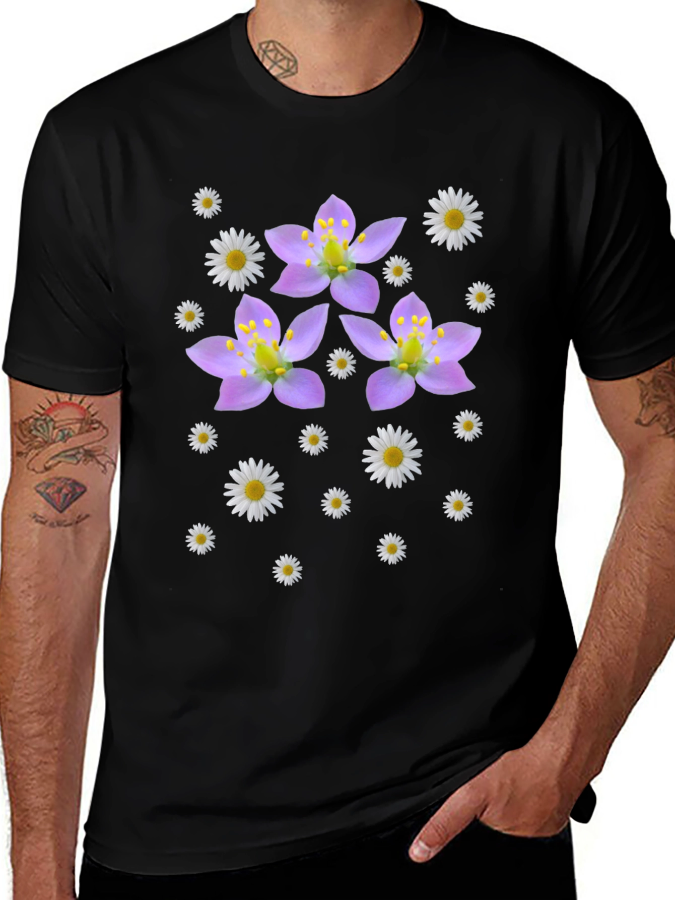 Variant 25 of Floral Print T-Shirt