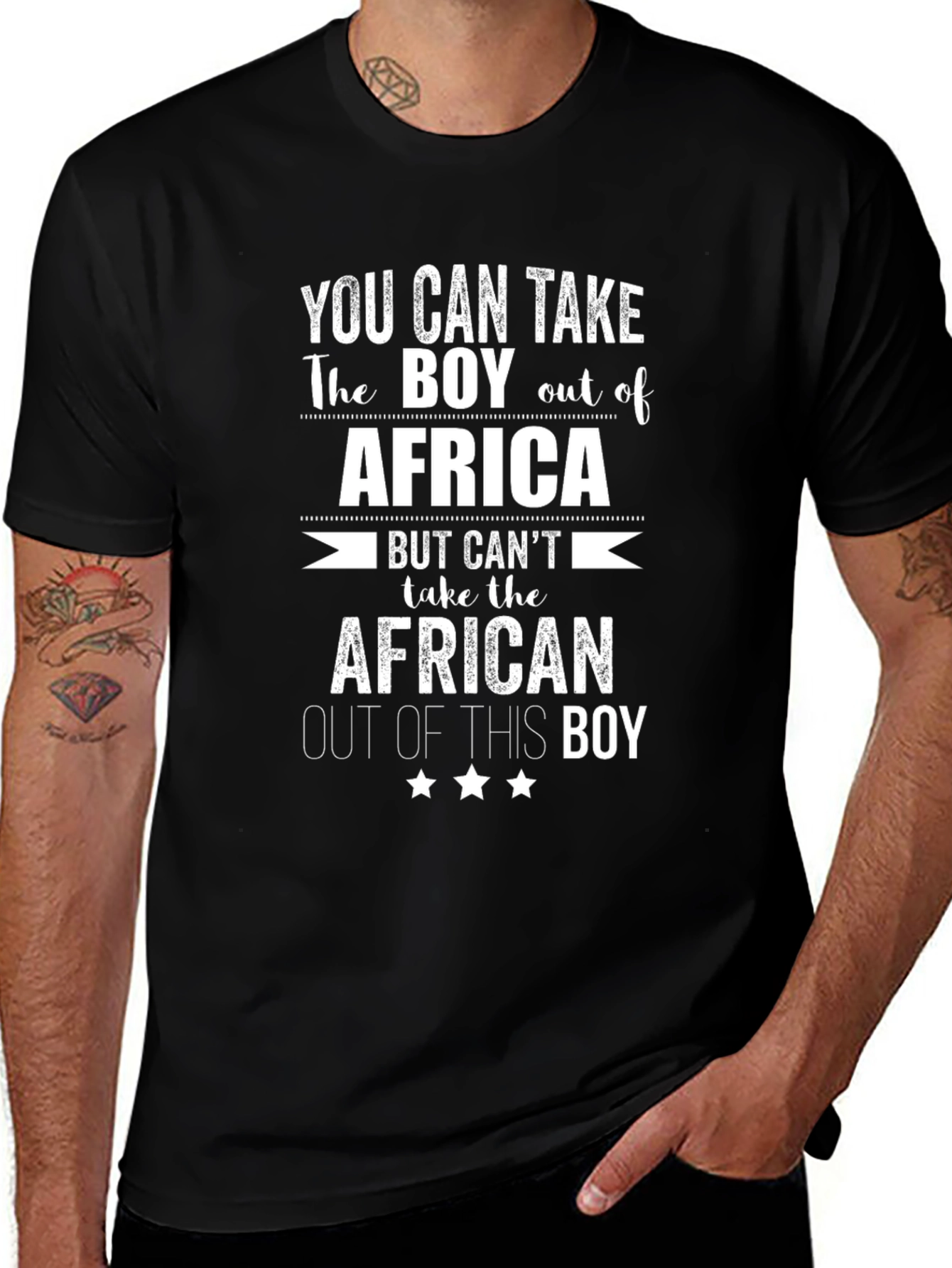 African Boy T-Shirt: Take the Boy Out of Africa