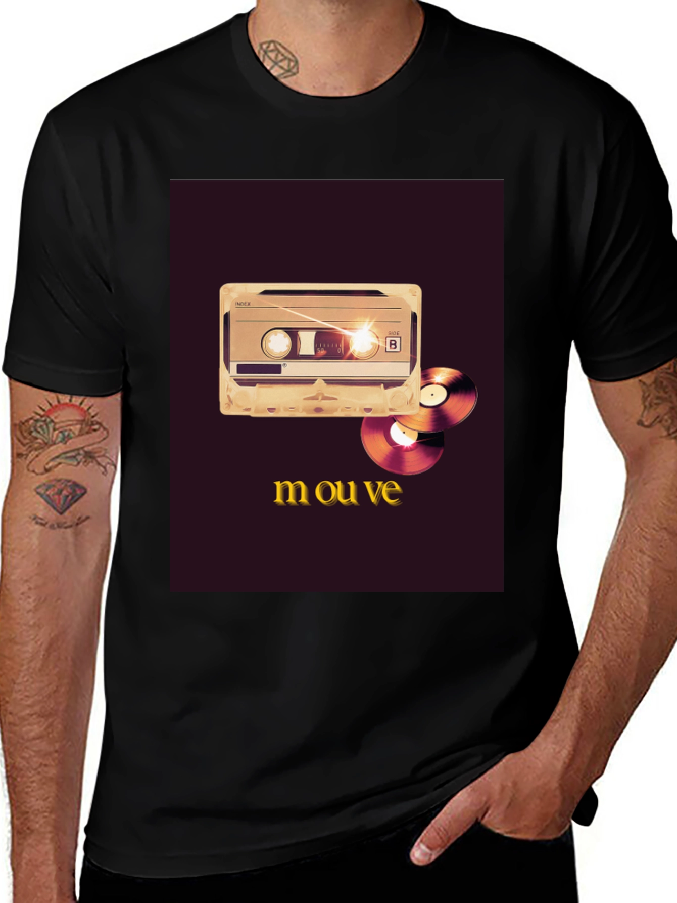 Retro Music Cassette T-Shirt