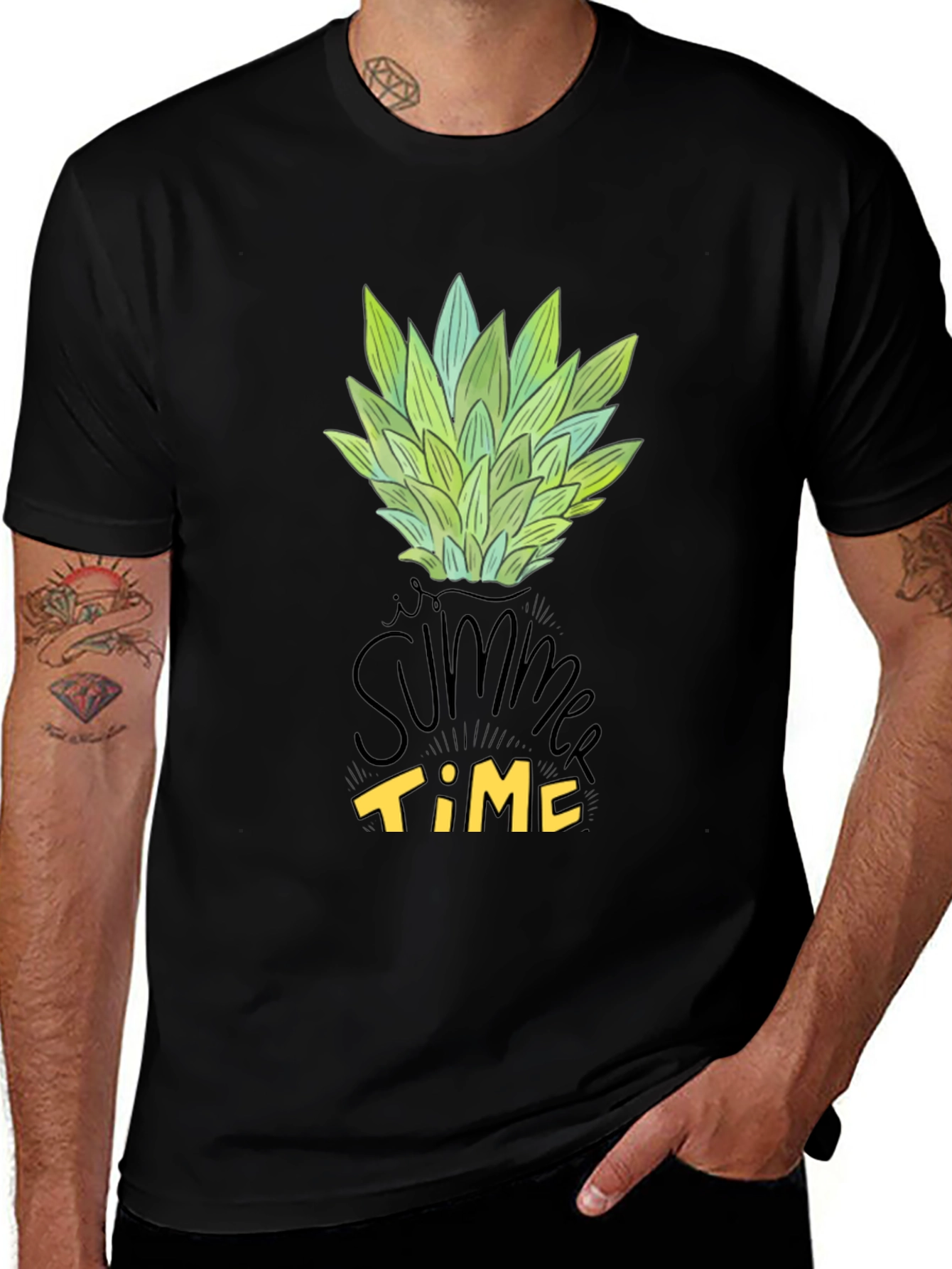 Variant 24 of Summer Time Graphic Print T-Shirt