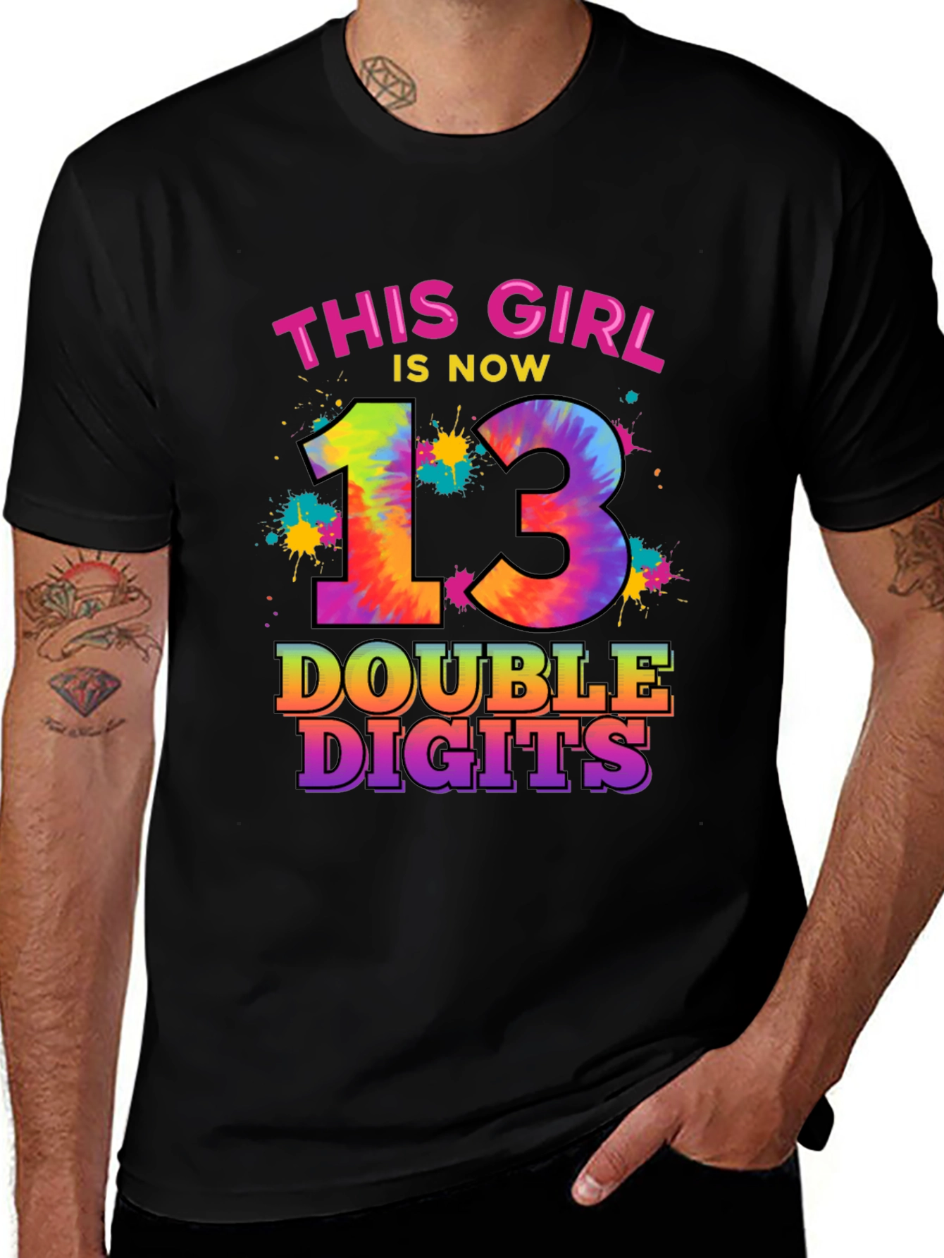 This Girl Is Now 13 Double Digits T-Shirt