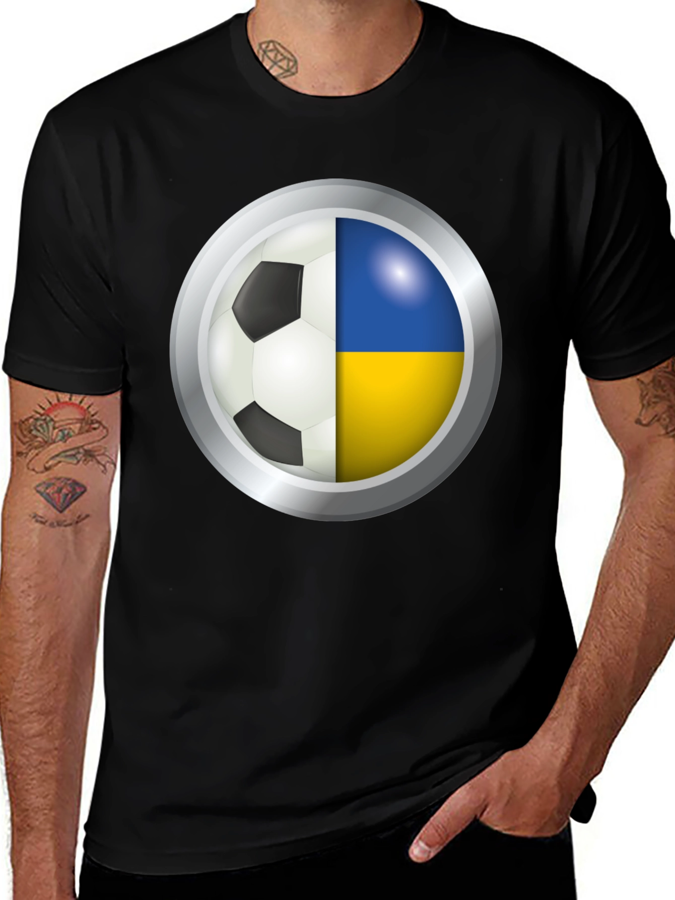 Ukraine Soccer T-Shirt