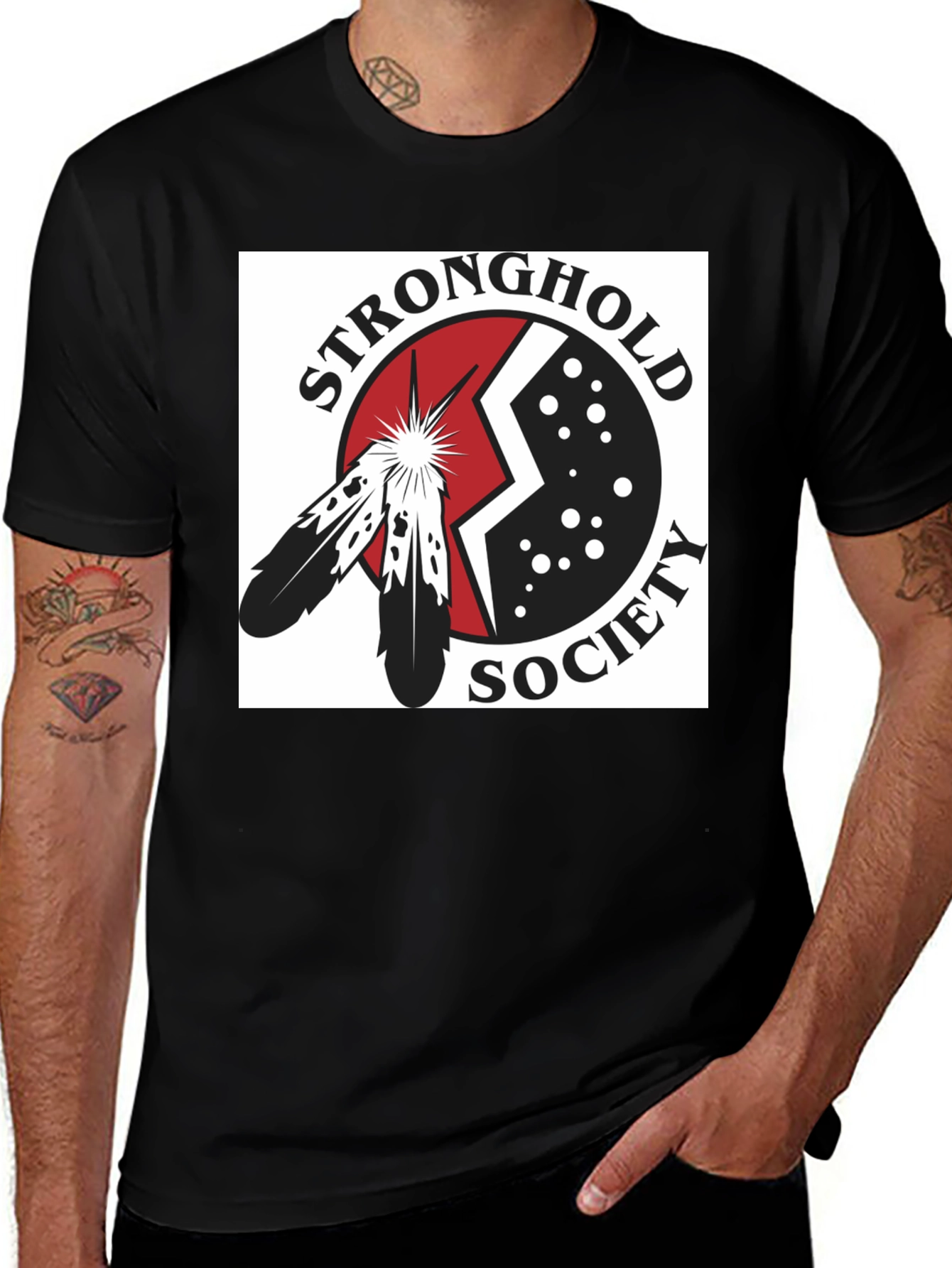 Stronghold Society Graphic T-Shirt - Native American Design