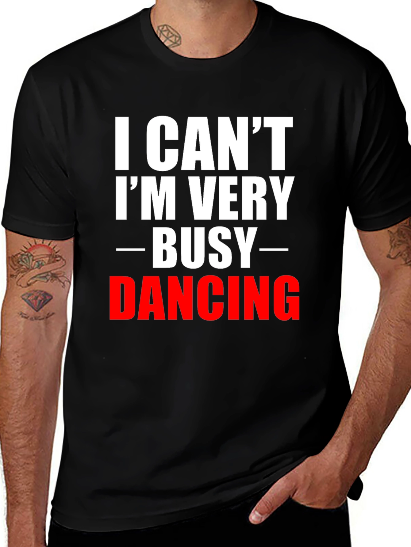 Variant 13 of Funny Dancing T-Shirt: I'm Very Busy