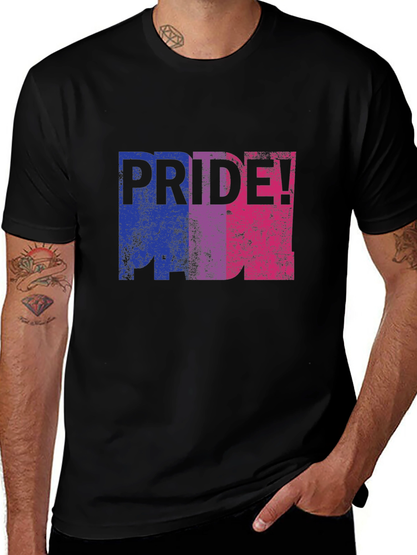 Bi Pride T-Shirt - Show Your Colors!