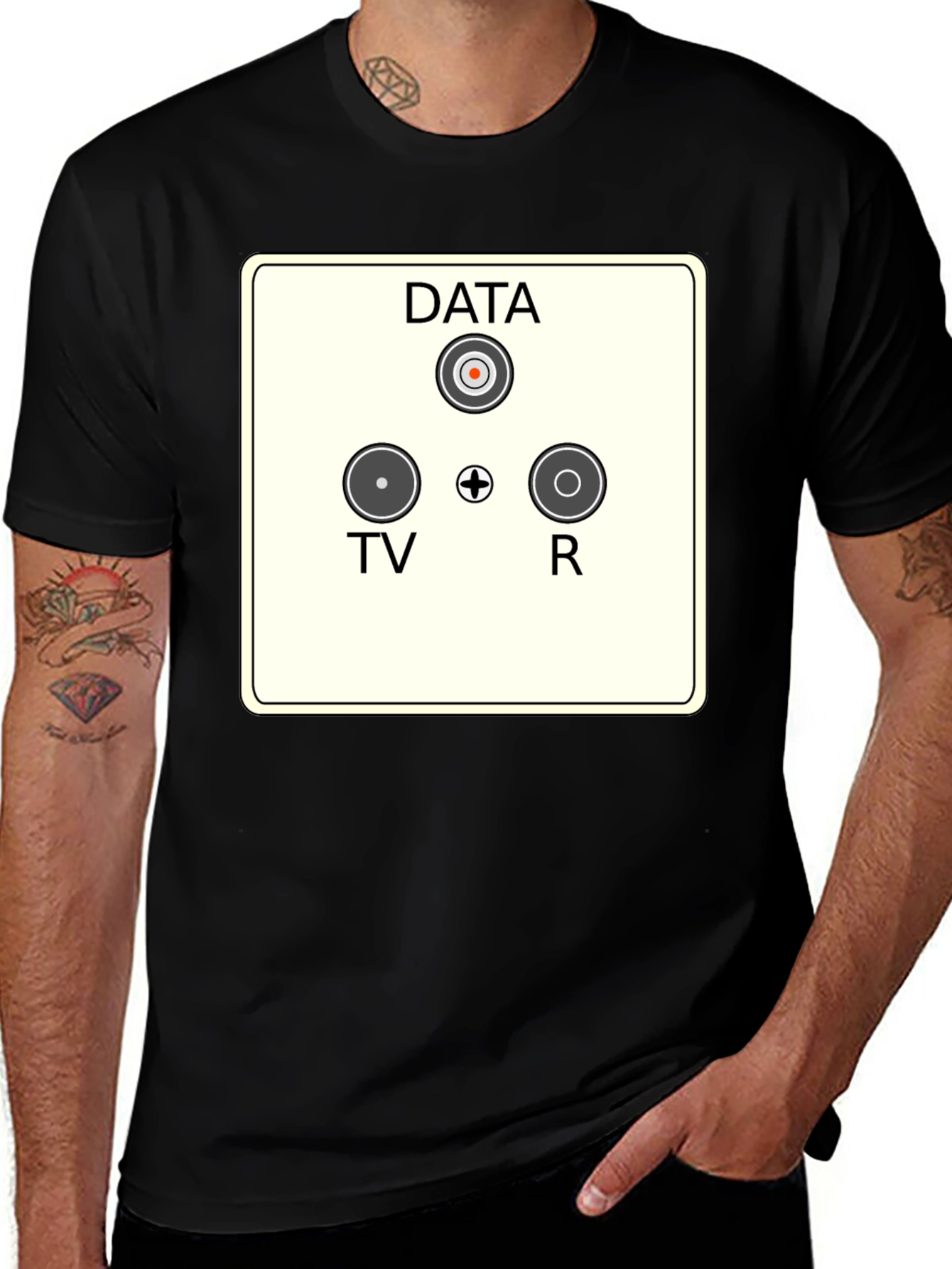 Data TV R Port T-Shirt