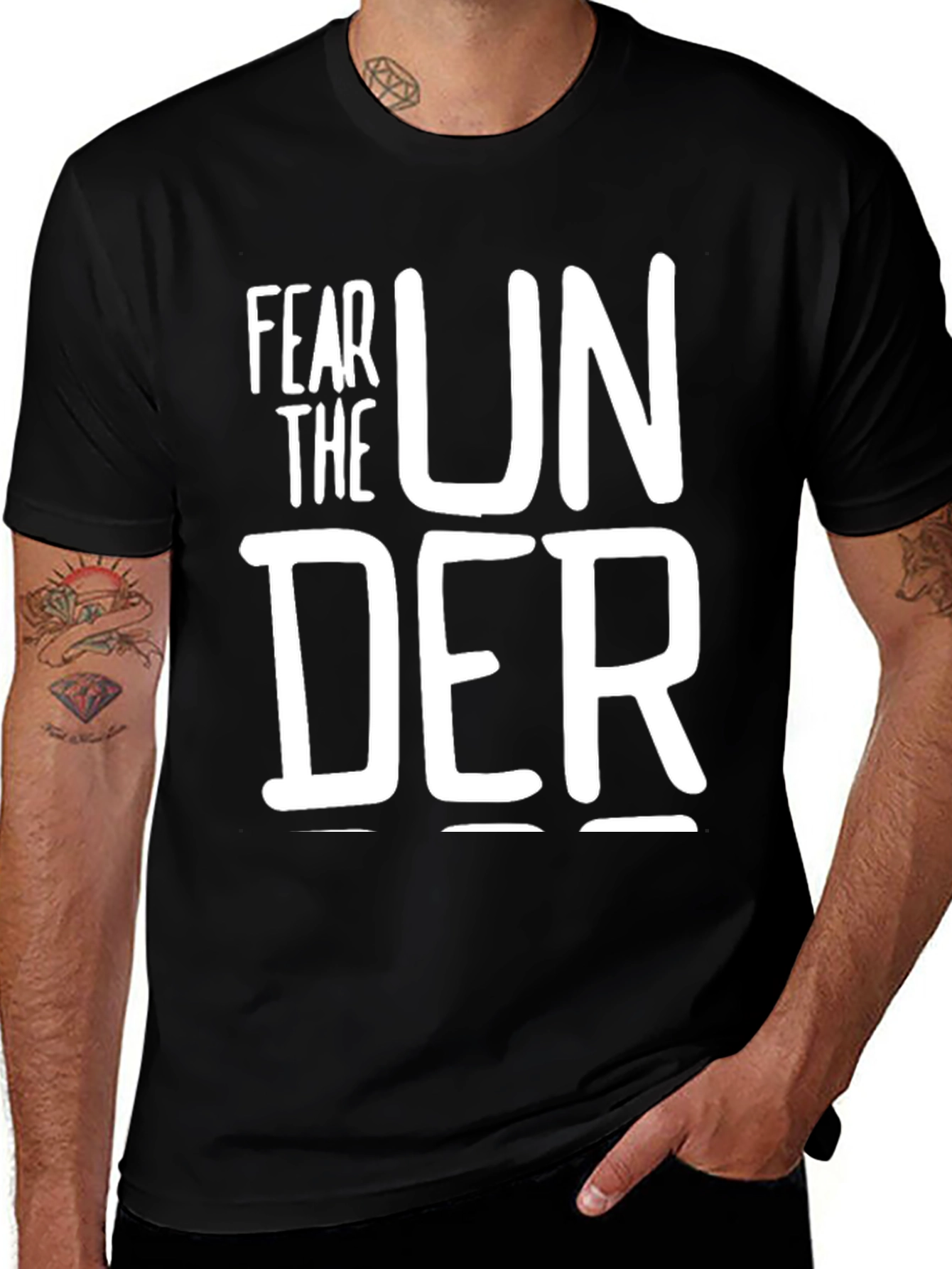 Variant 16 of Fear the Under T-Shirt - Bold Graphic Tee