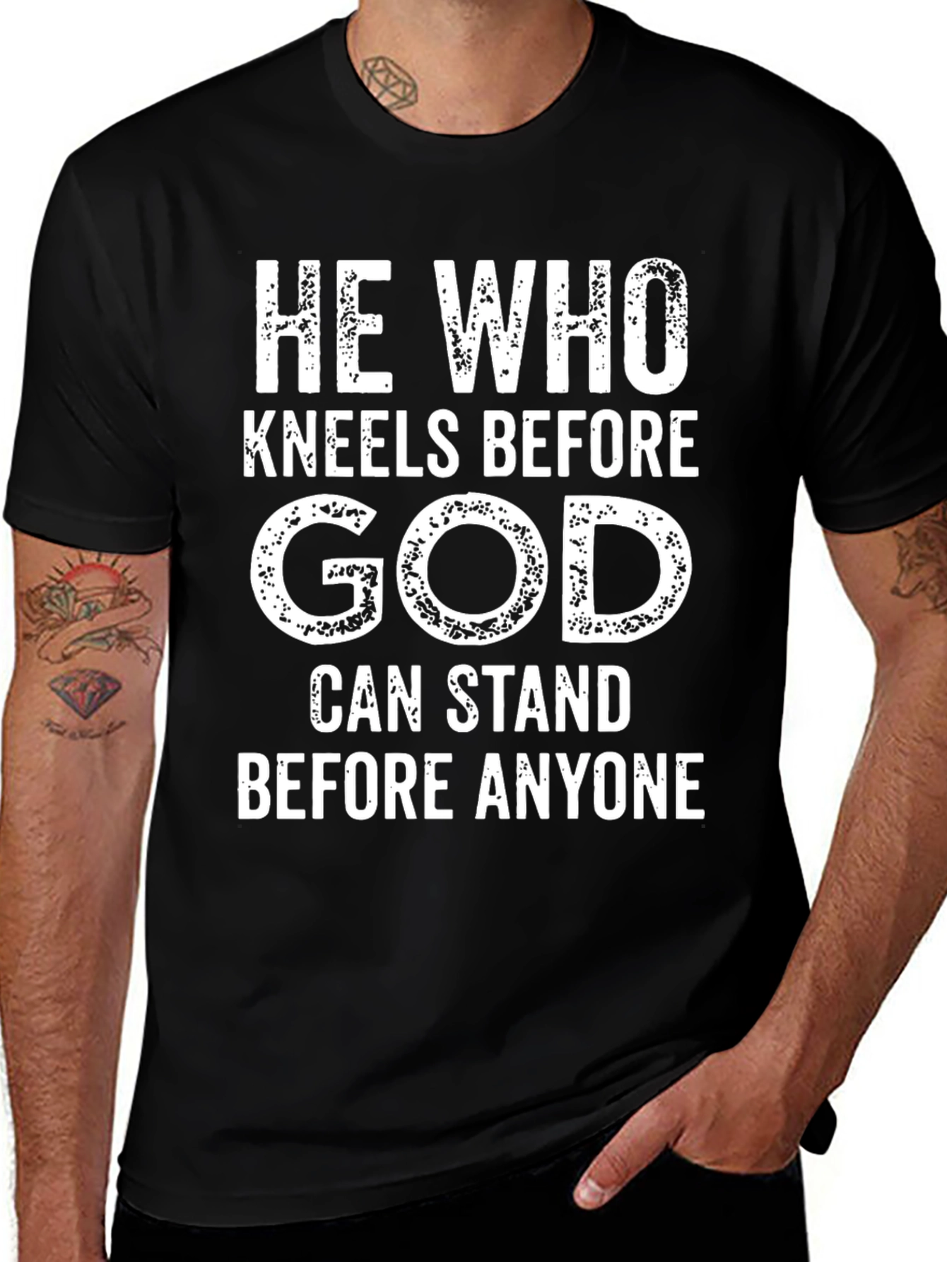 Variant 23 of He Who Kneels Before God T-Shirt