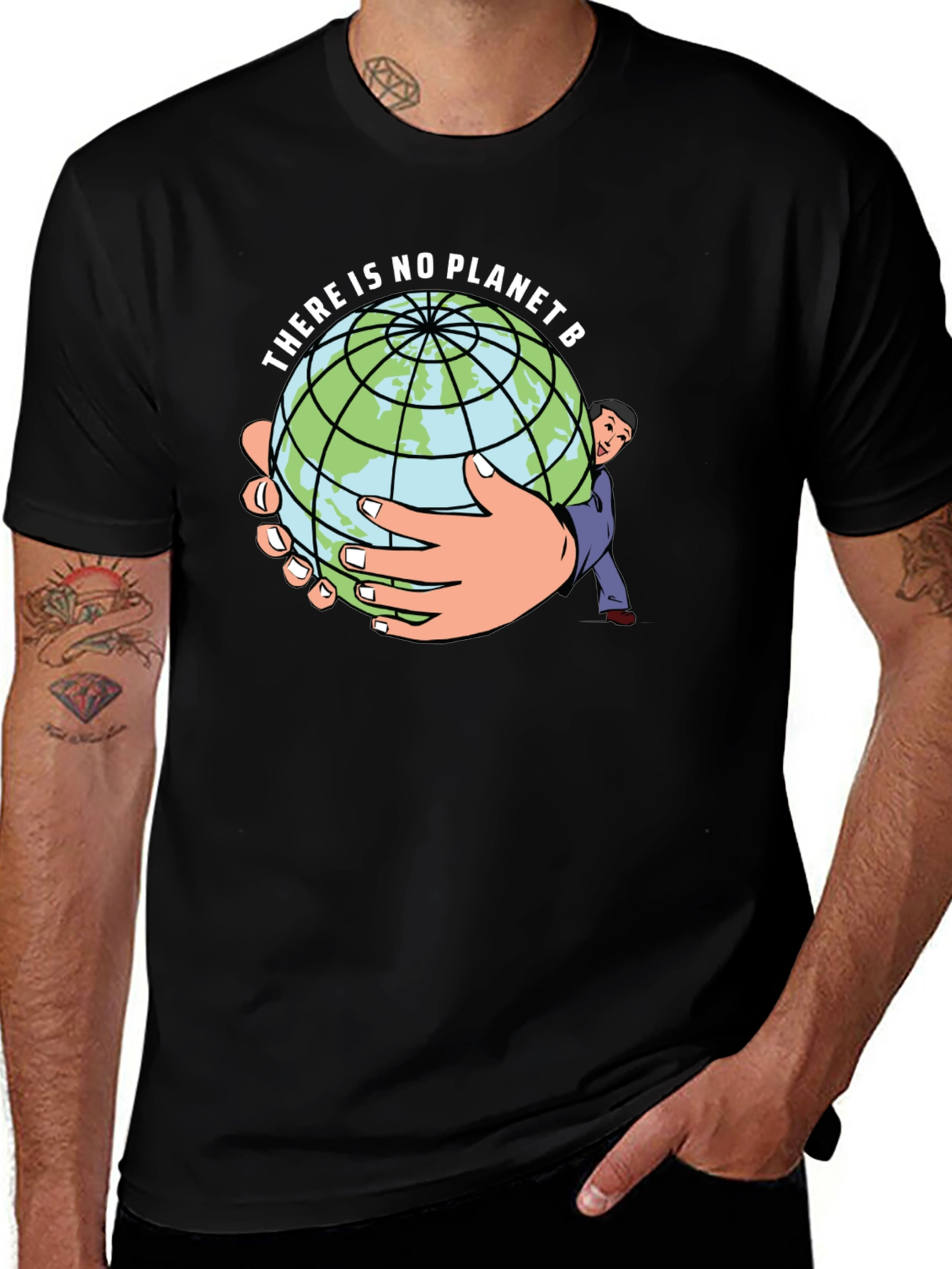 Variant 16 of Save the Planet Tee - There Is No Planet B