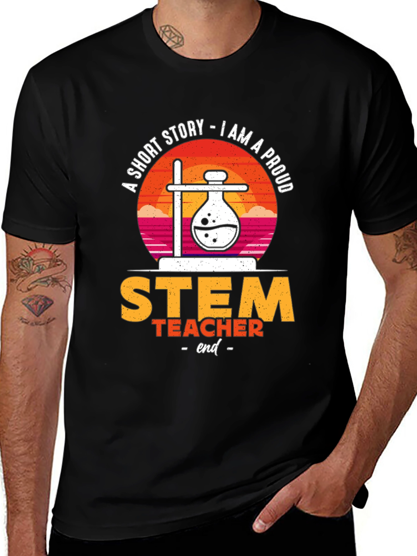 Proud STEM Teacher T-Shirt