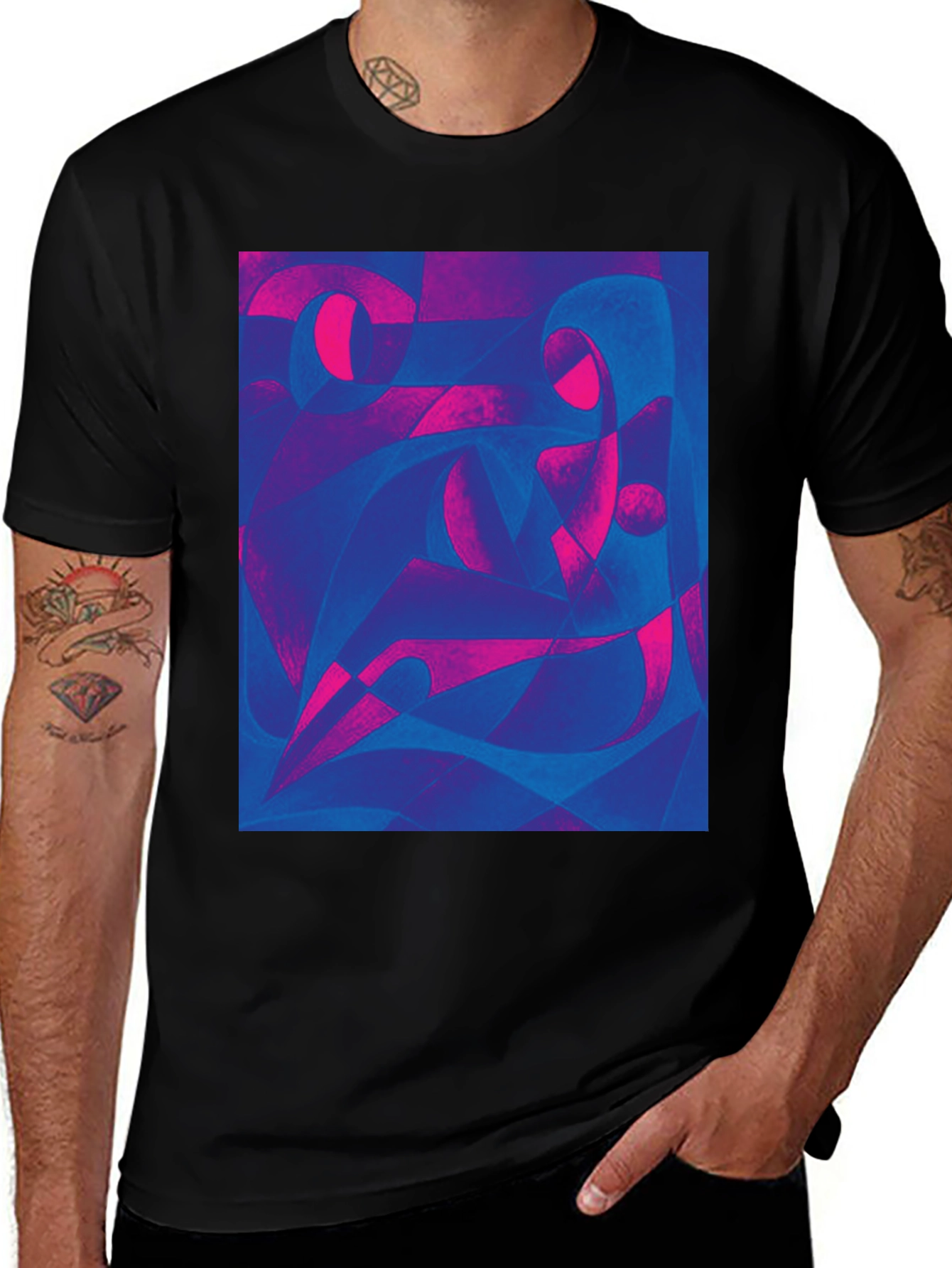 Variant 8 of Abstract Art T-Shirt - Bold Graphic Tee