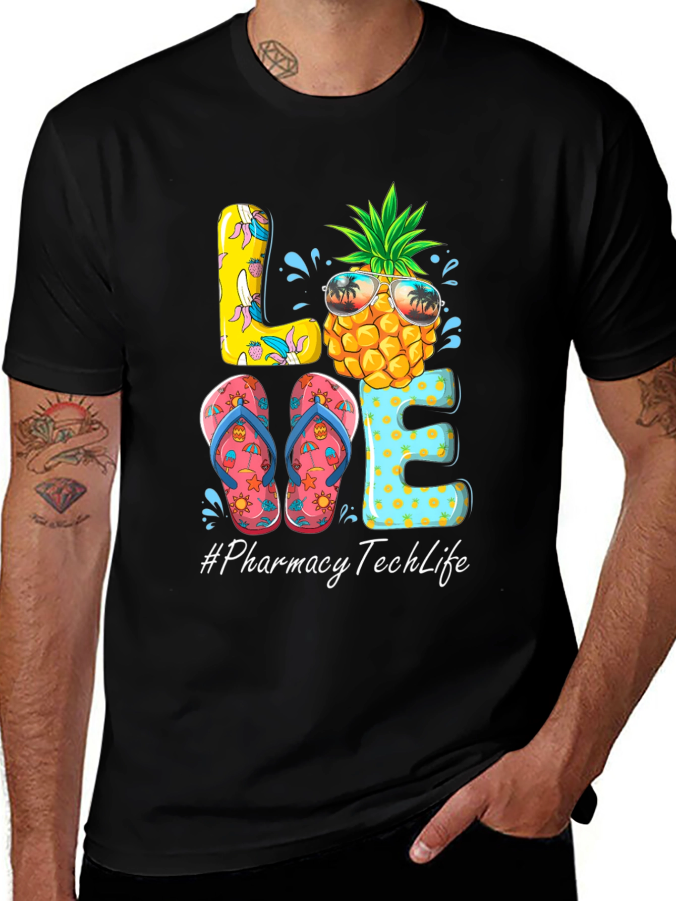 Pharmacy Tech Life T-Shirt - Summer Vibes