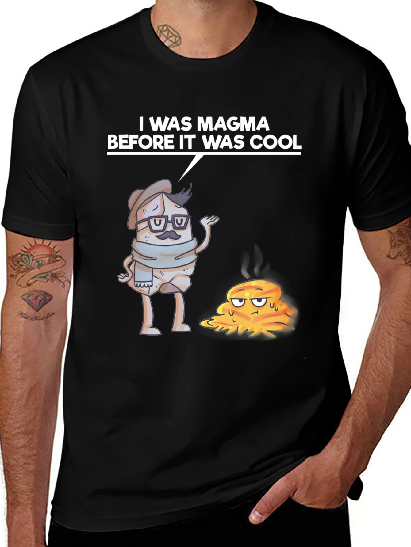 Variant 23 of I Was Magma Before It Was Cool Graphic T-Shirt
