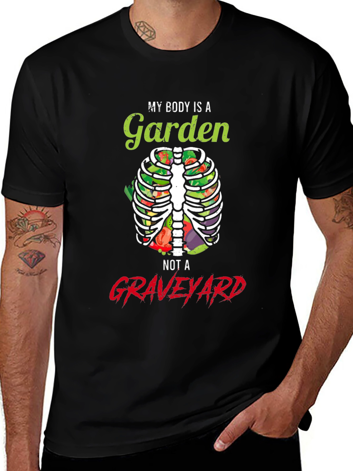 My Body Is A Garden Graphic T-Shirt