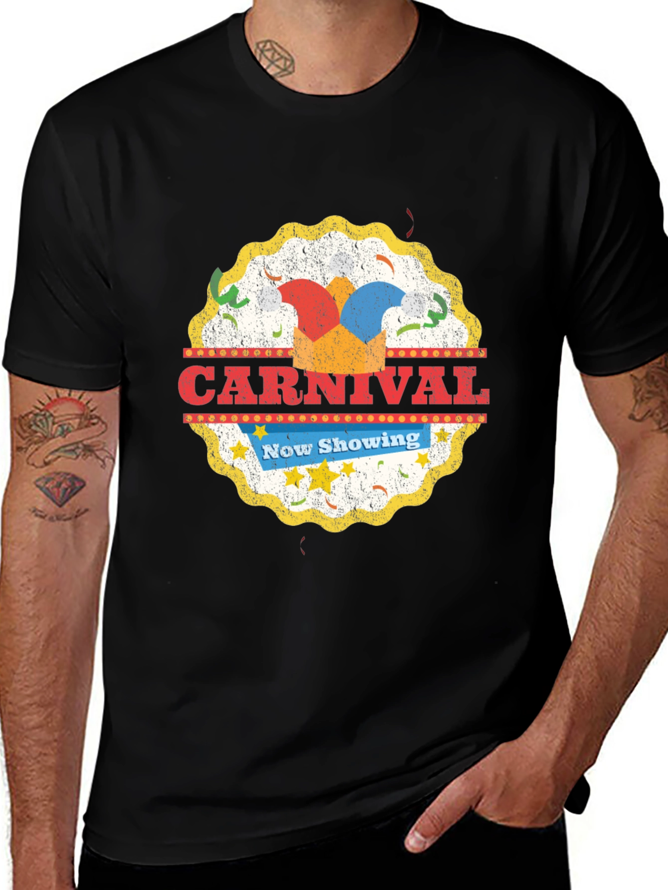 Variant 26 of Vintage Carnival Now Showing T-Shirt