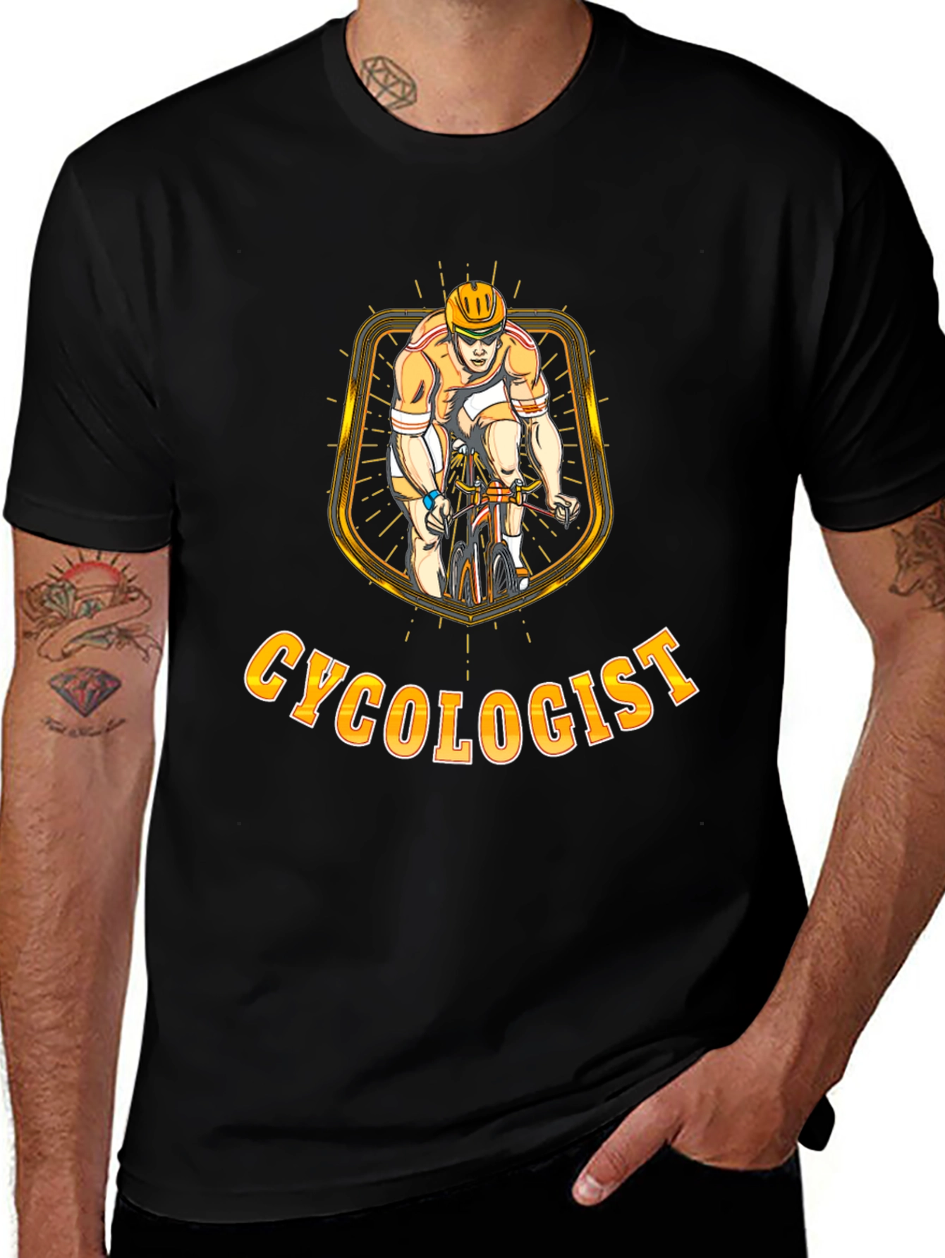 Variant 15 of Cyclologist Graphic Tee - Ride in Style!