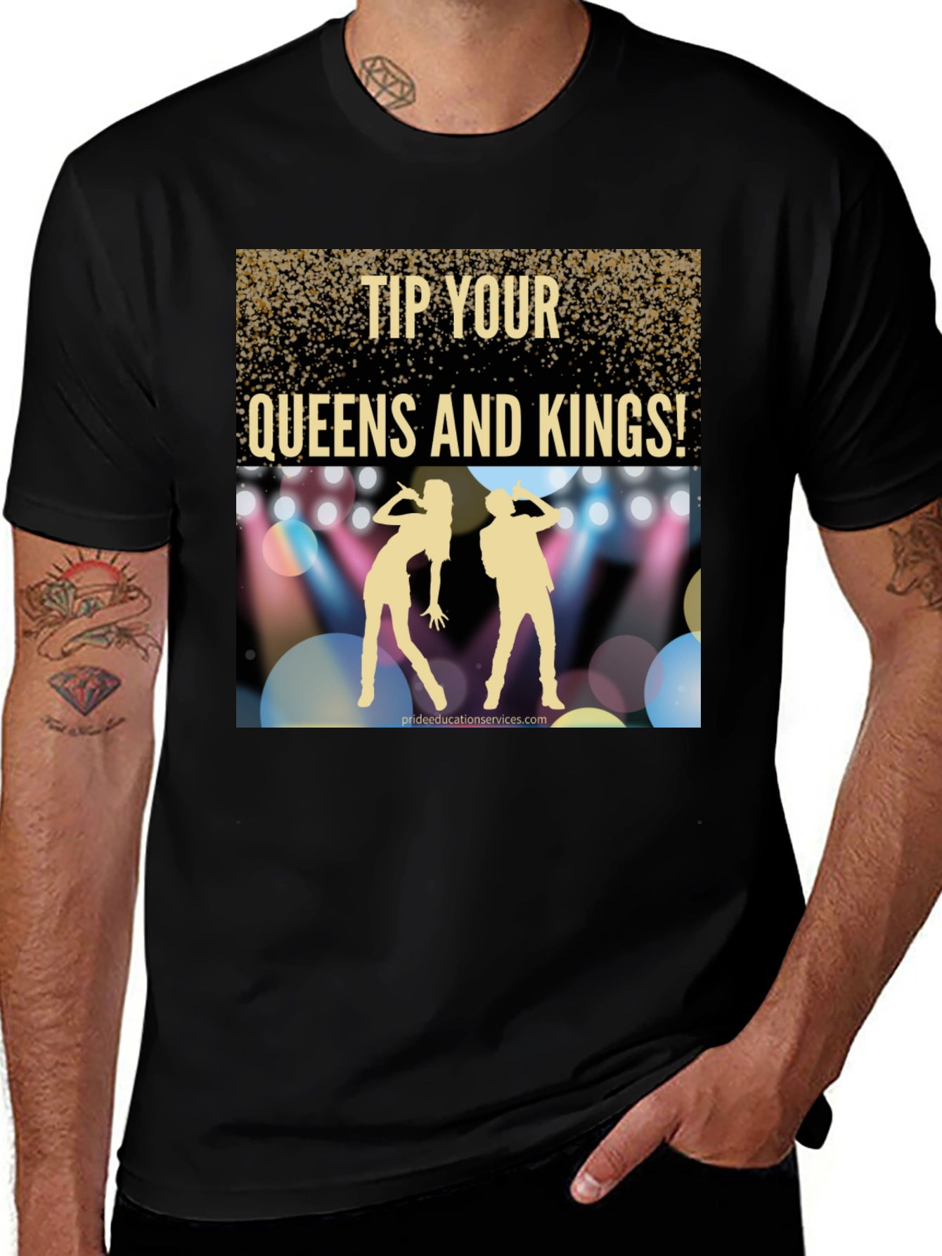 Variant 10 of Tip Your Queens and Kings Graphic T-Shirt
