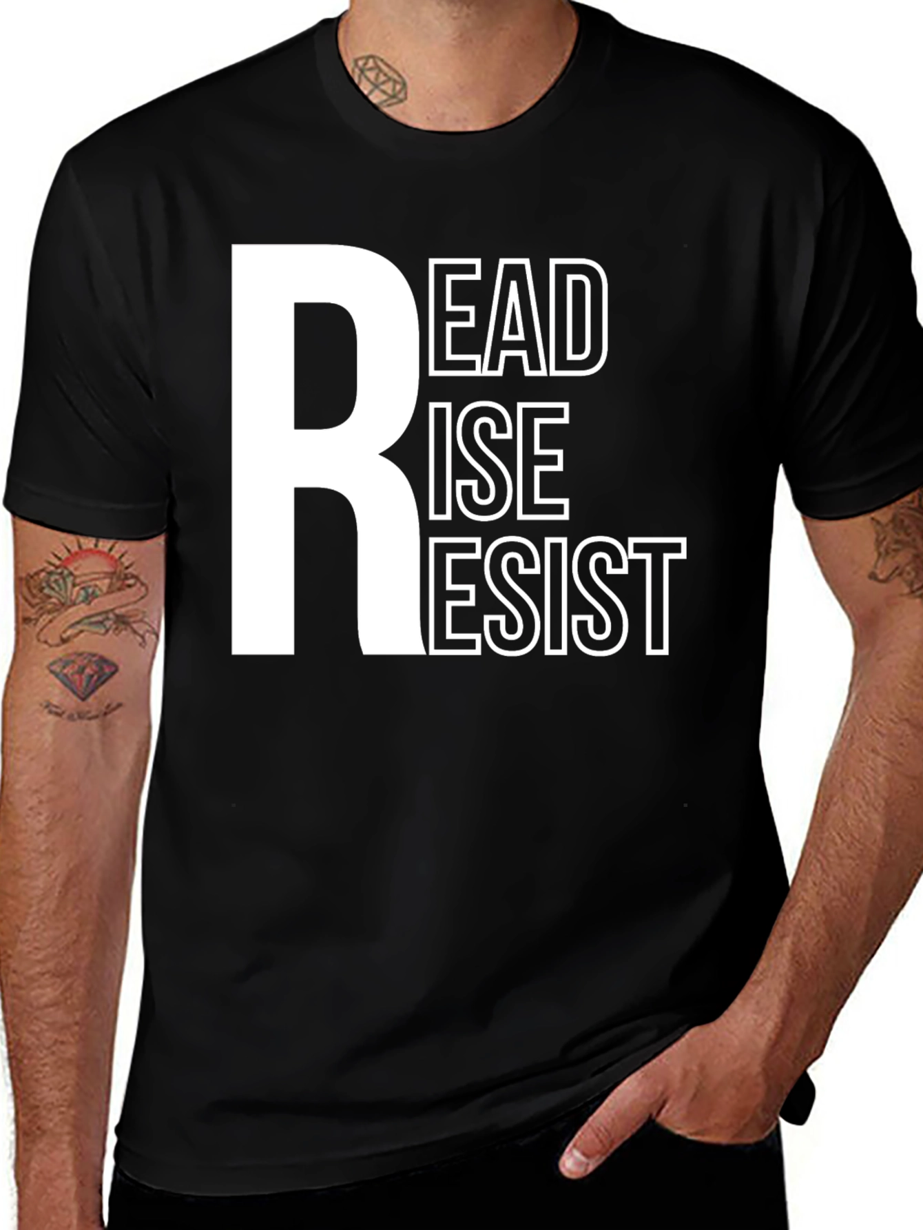 Variant 12 of Dead Rise Resist Graphic Tee - Bold Statement Shirt