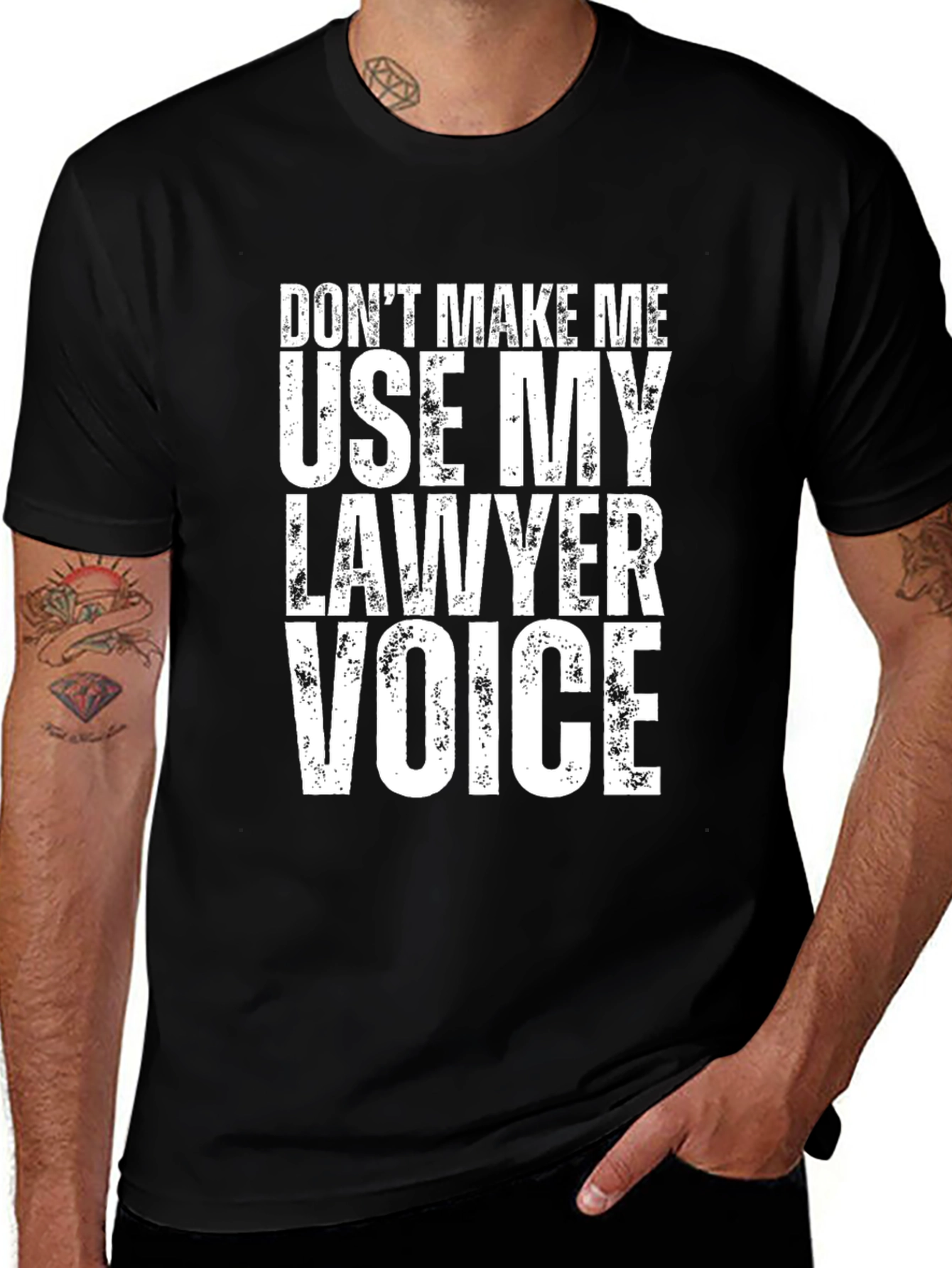 Variant 22 of Lawyer Voice T-Shirt - Funny Attorney Gift