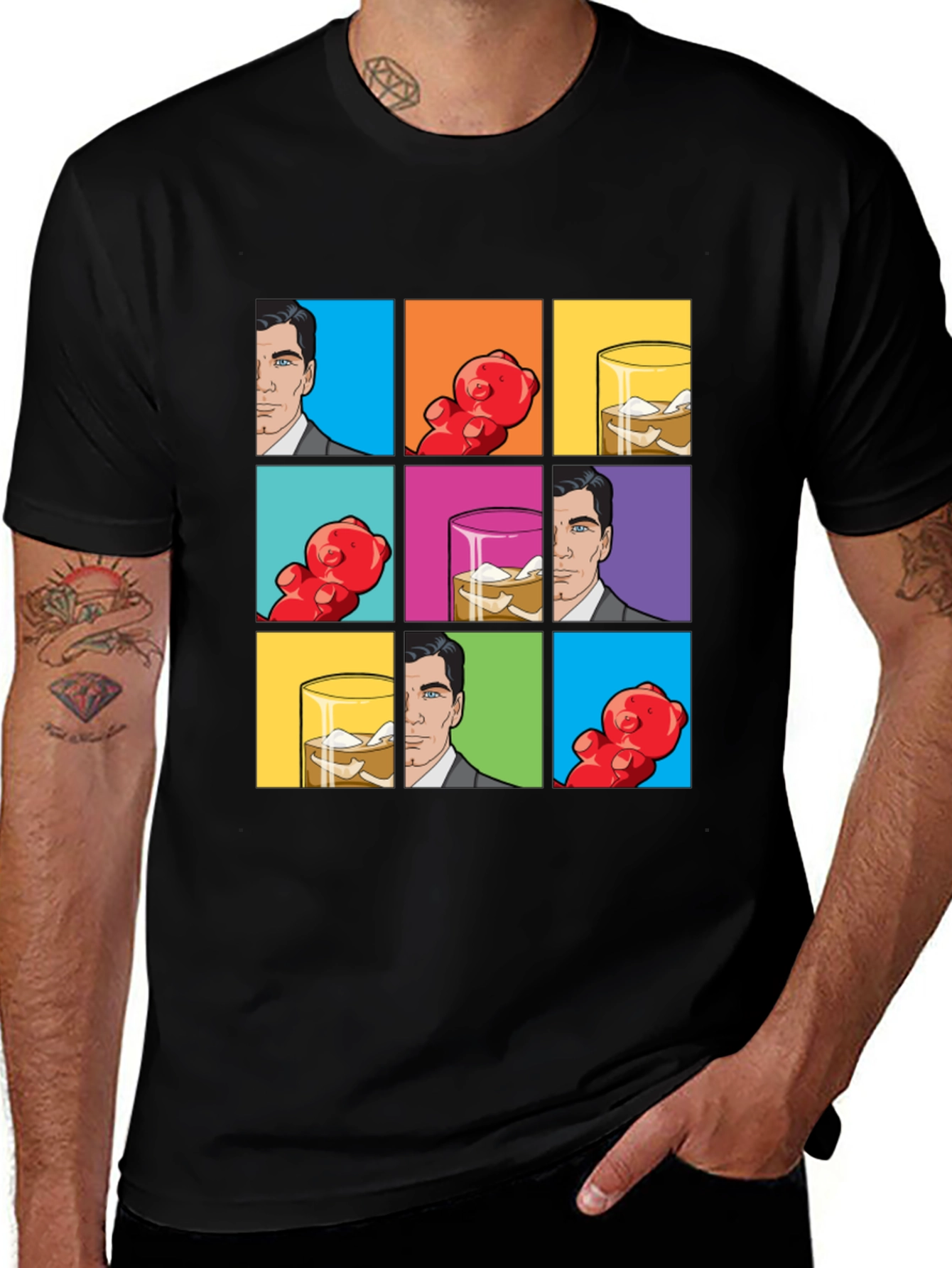 Archer Pop Art Graphic T-Shirt