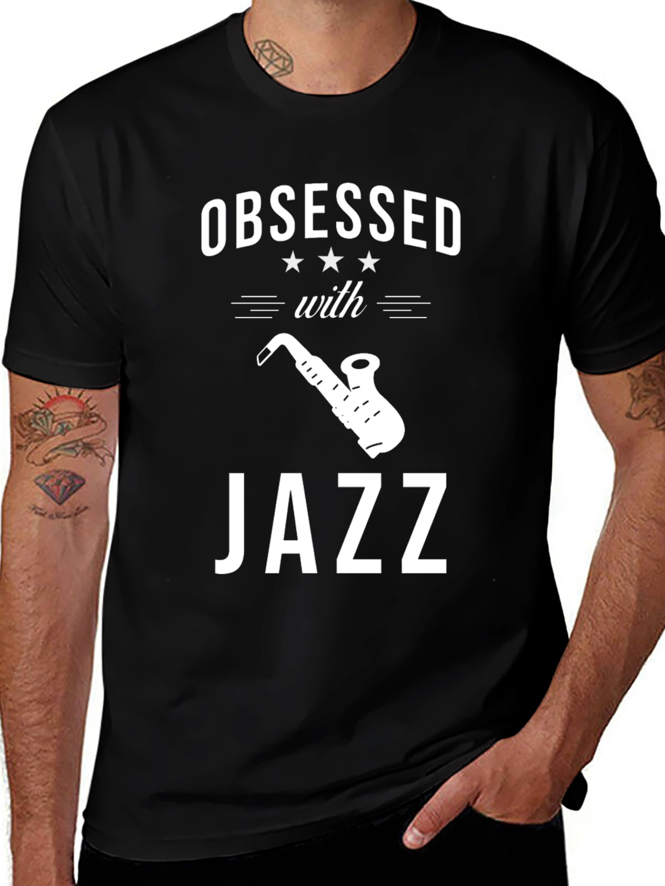 Variant 7 of Obsessed with Jazz T-Shirt