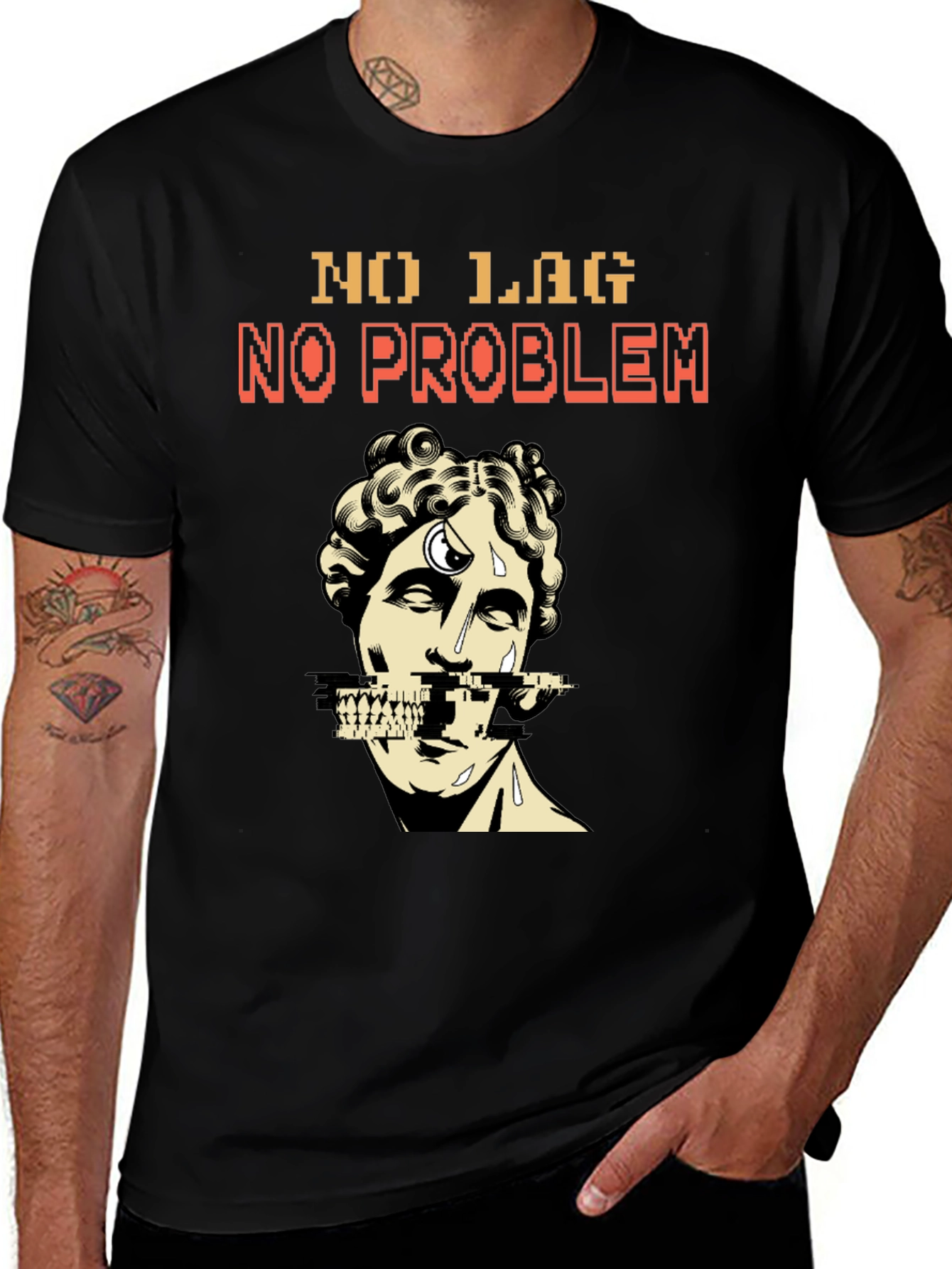 Variant 8 of No Lag No Problem Graphic Tee