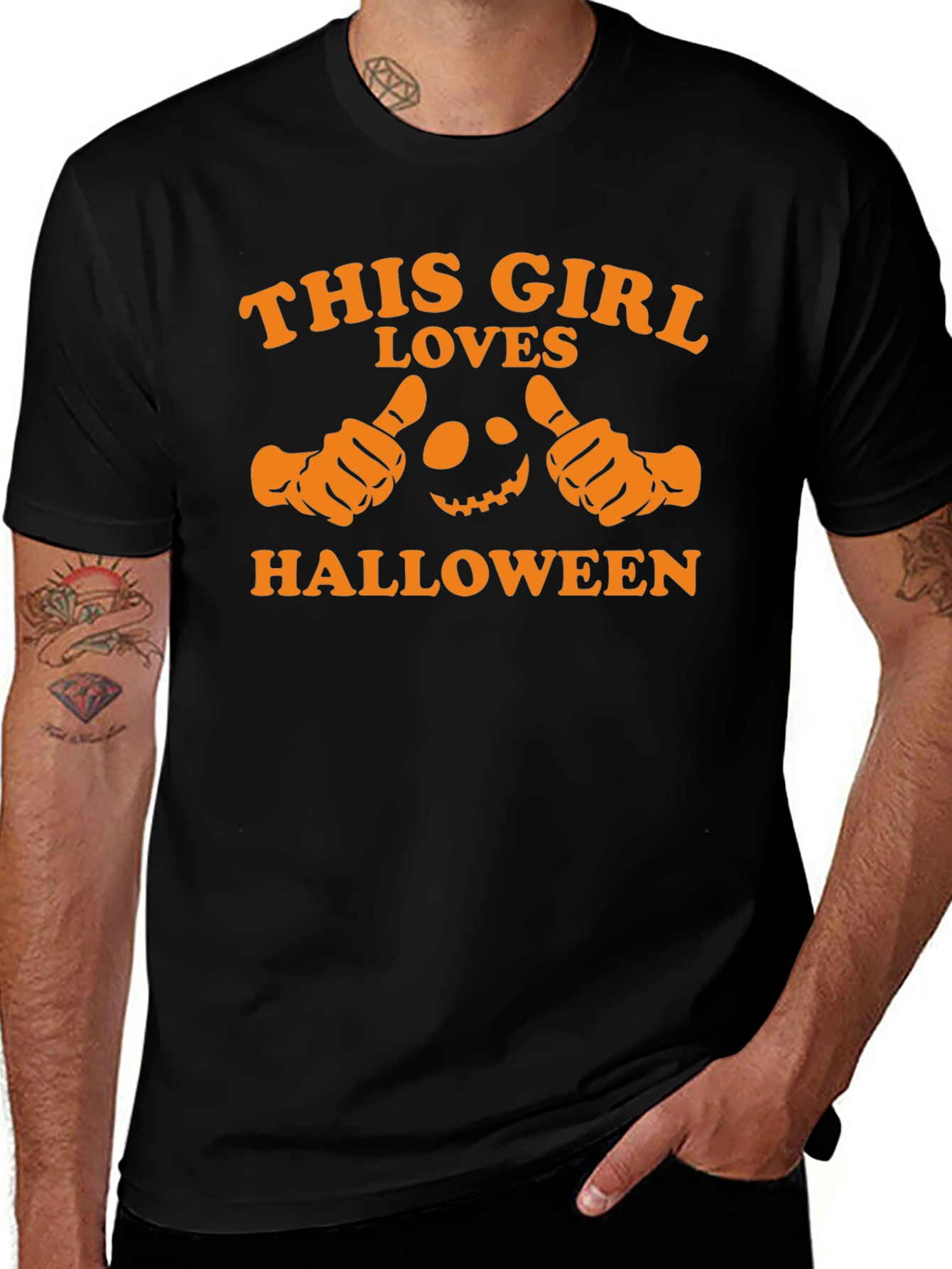 Halloween Girl T-Shirt - Spooky Season Tee