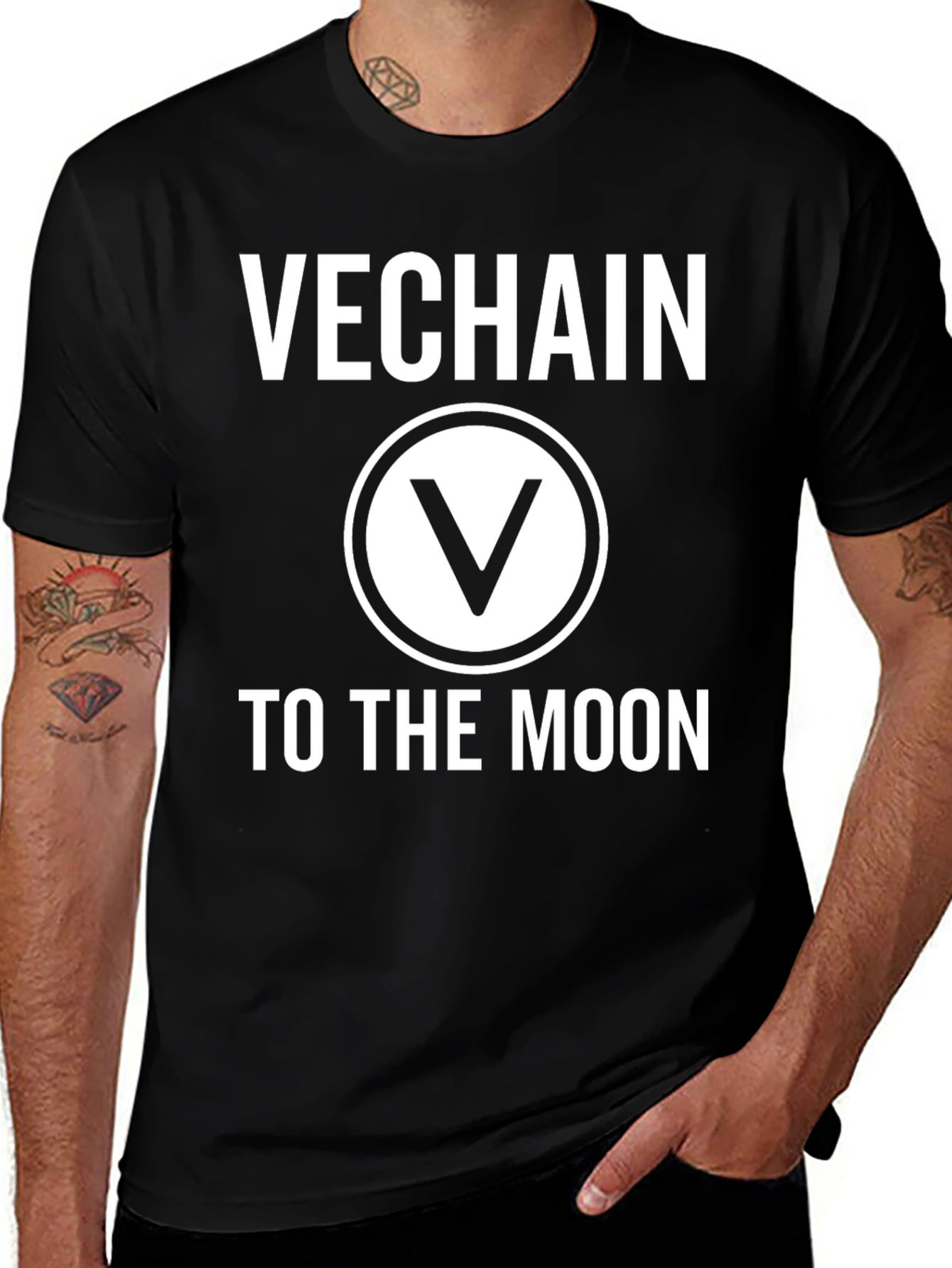 VeChain Crypto T-Shirt - To The Moon!