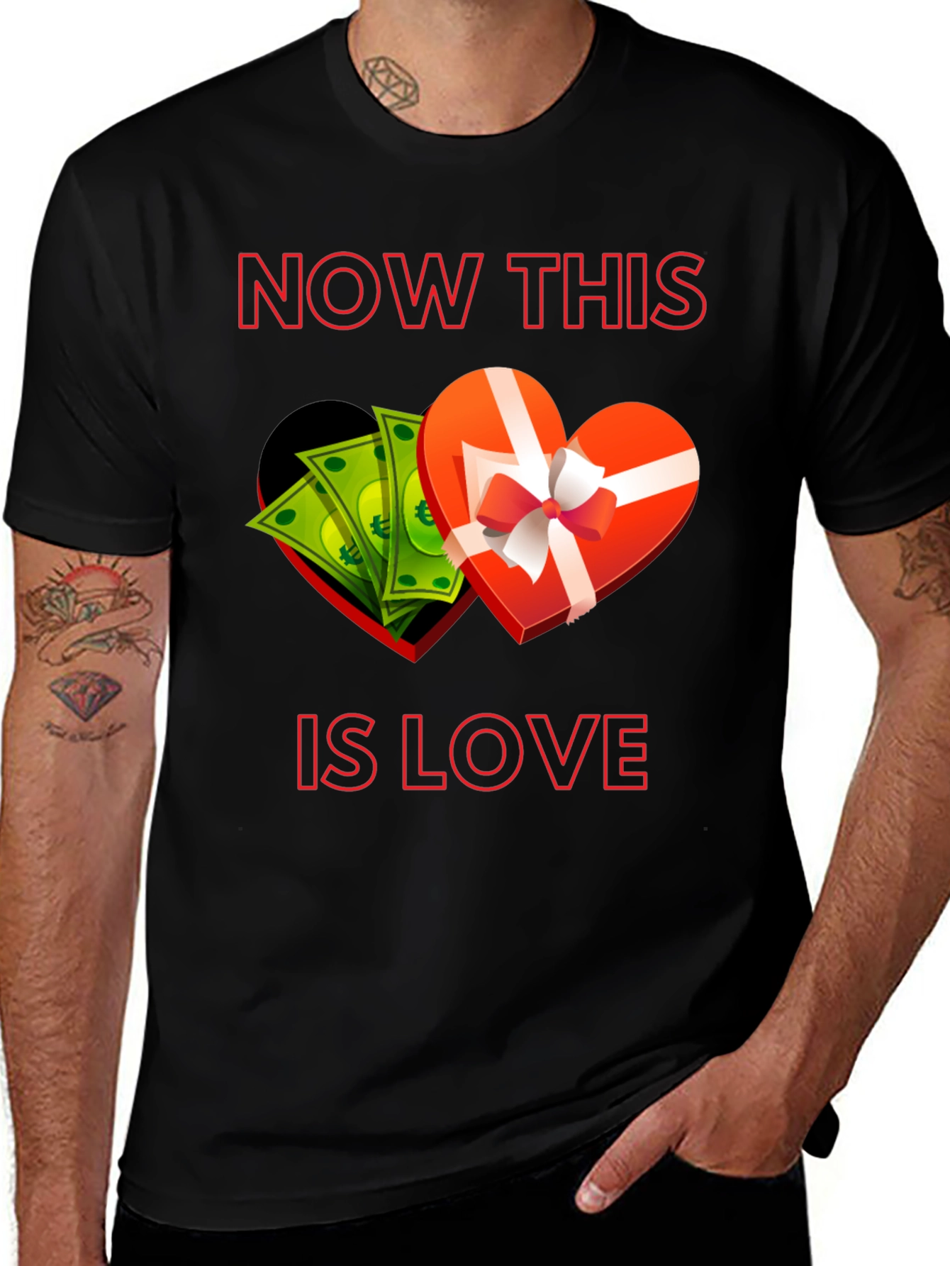 Variant 19 of Now This Is Love T-Shirt Funny Graphic Tee