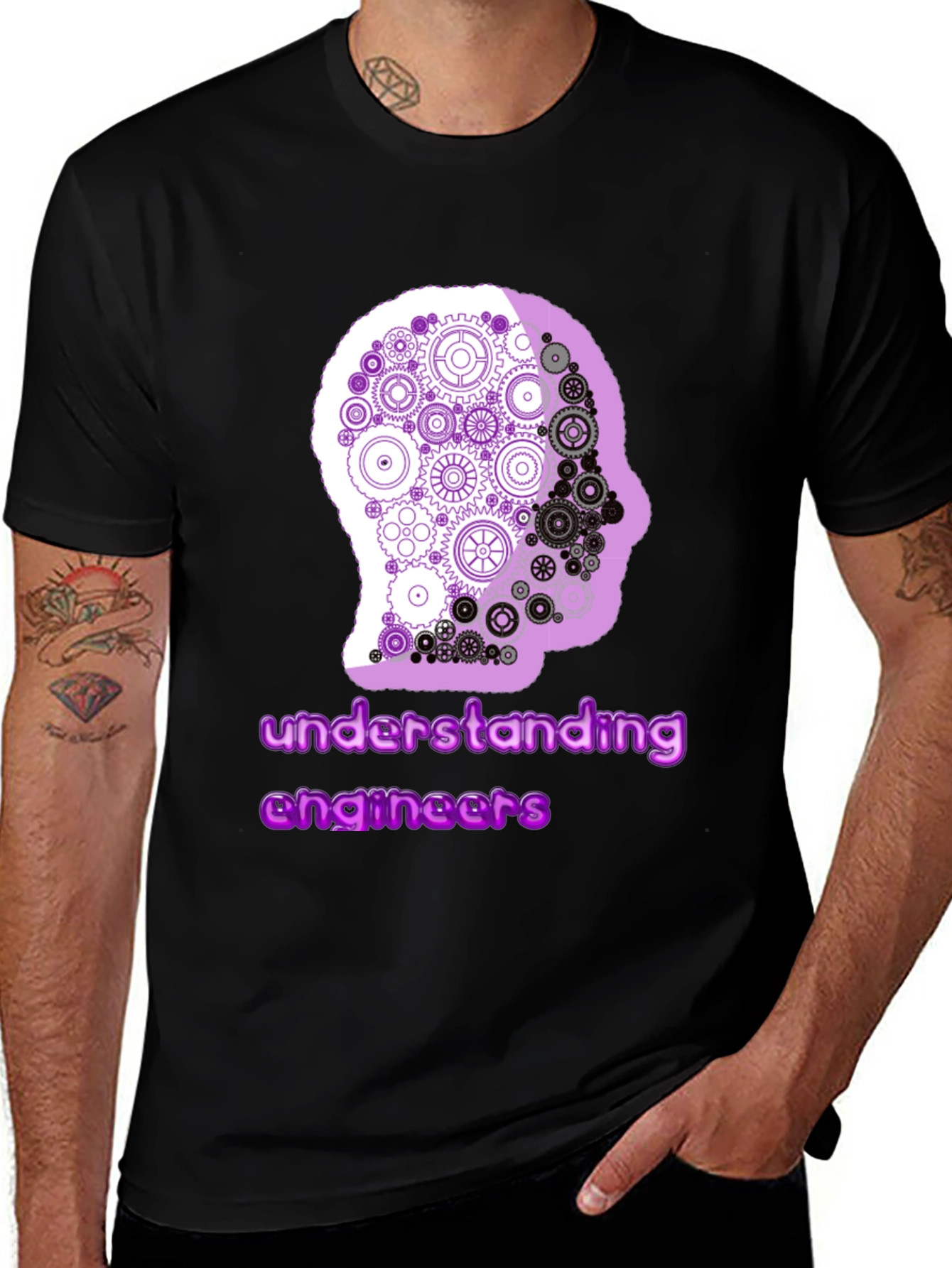 Variant 27 of Engineer Mindset Graphic Tee -  Understanding Engineers