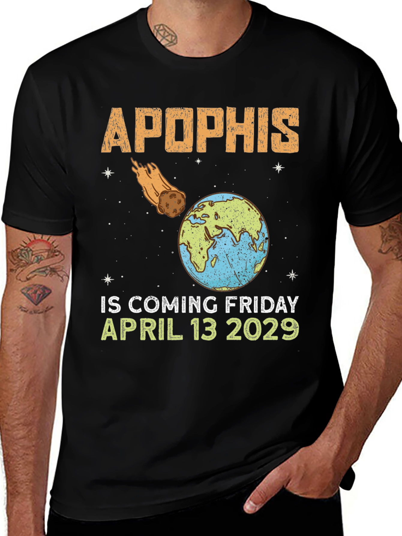 Apophis Coming Friday April 13 2029 T-Shirt