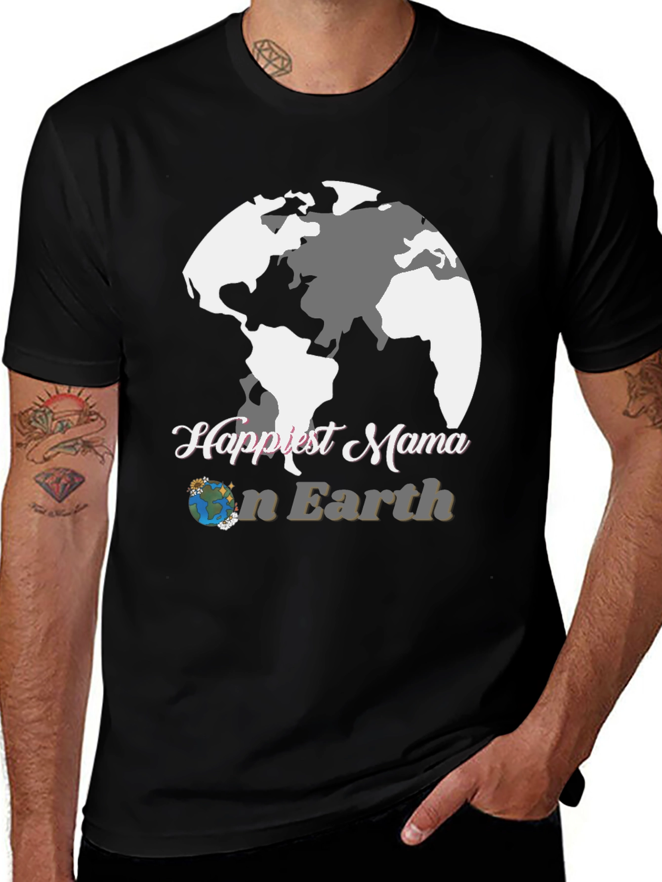 Happiest Mama on Earth Graphic T-Shirt