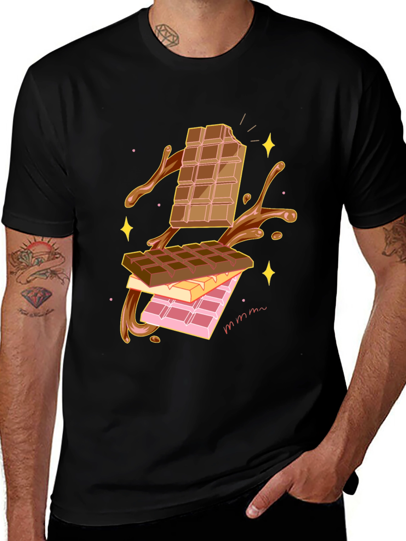 Variant 11 of Chocolate Stack Graphic Tee