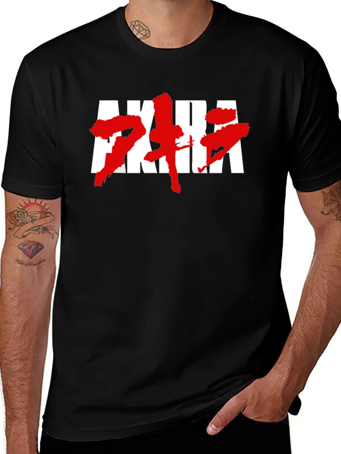 Akira Graphic Print T-Shirt - Anime Style