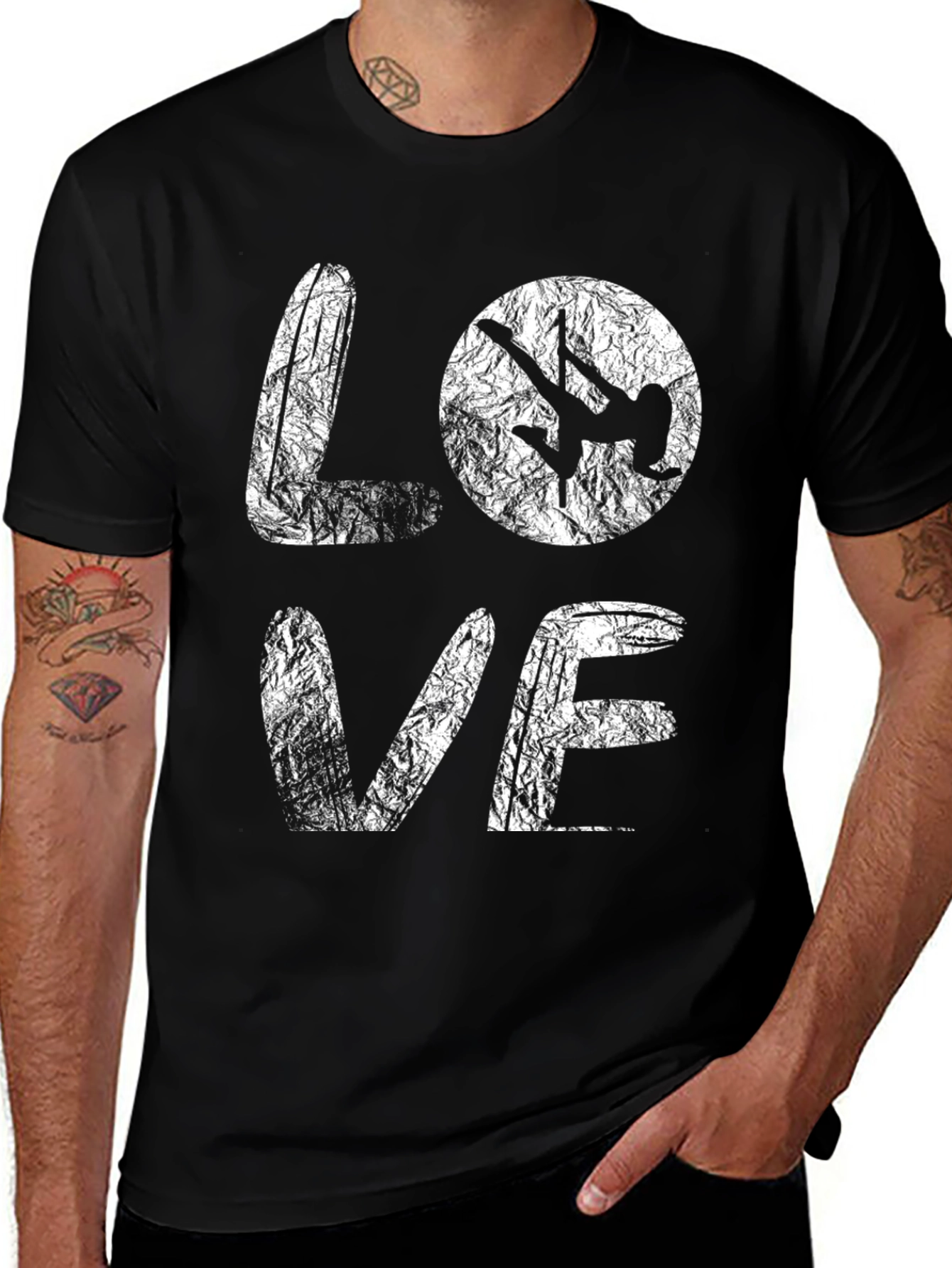 Variant 11 of LOVE Pole Dance T-Shirt - Dancer Gift