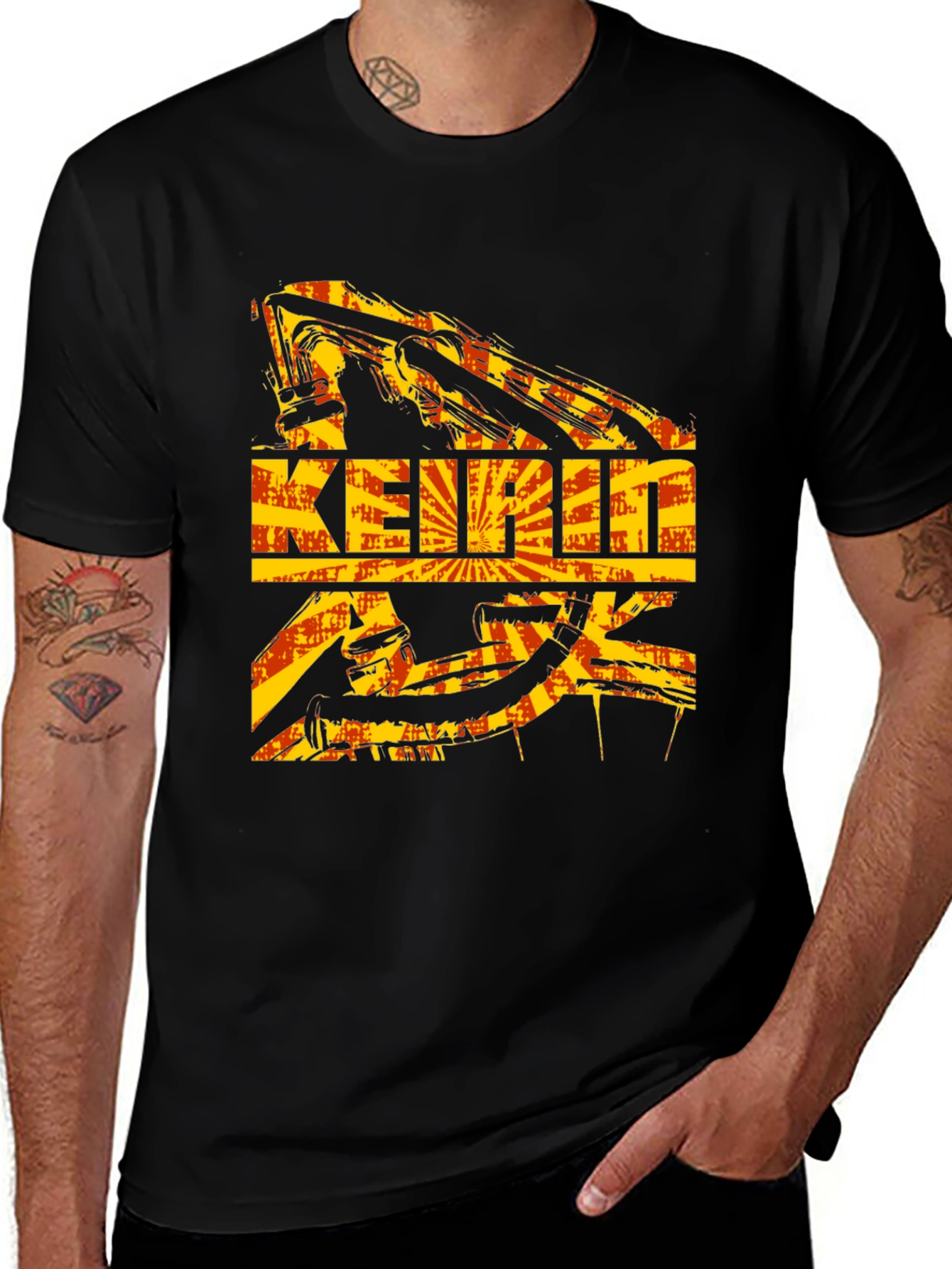 Keiraku Acupuncture Style Graphic T-Shirt