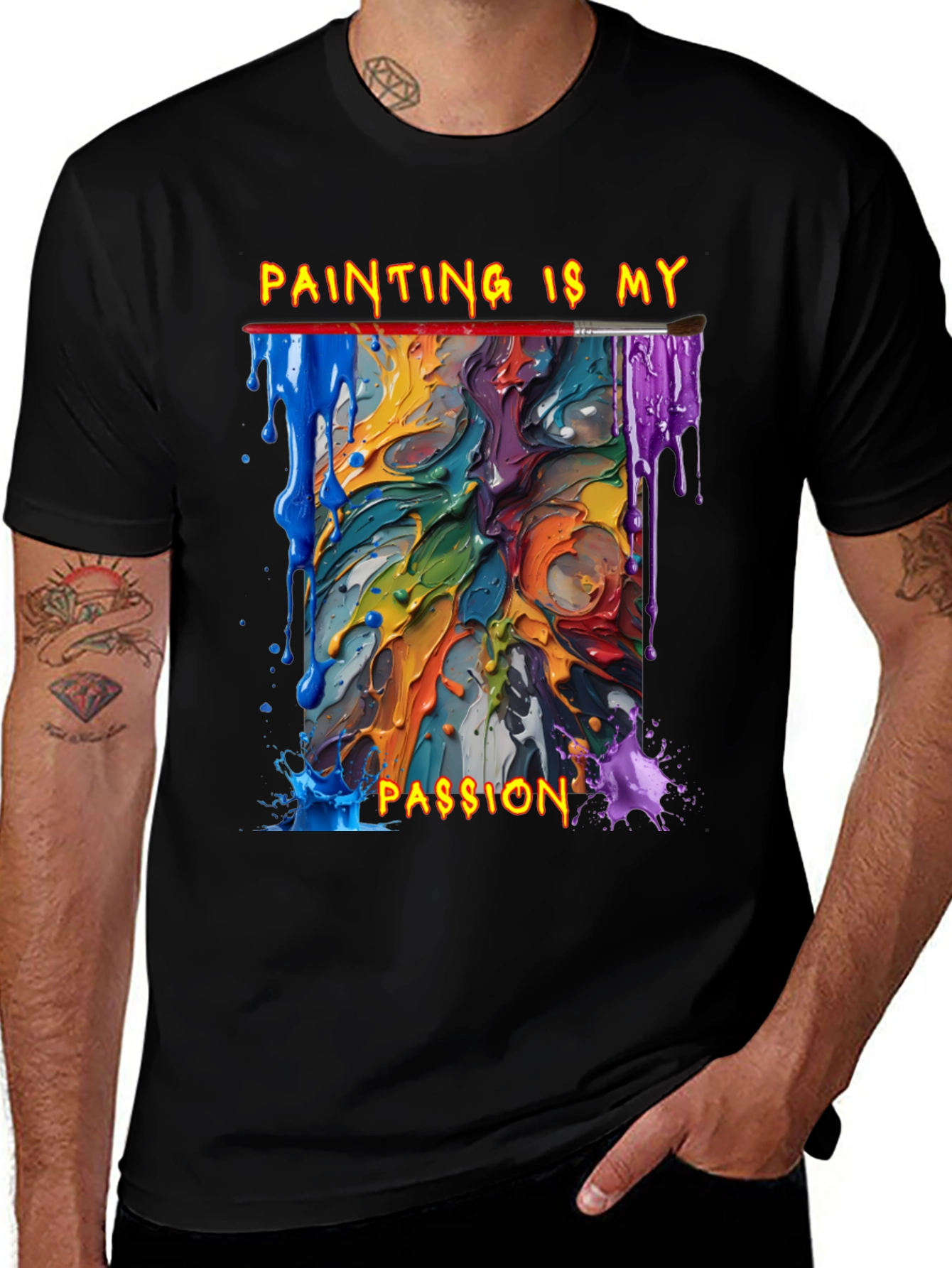 Artistic Painting Passion Tee