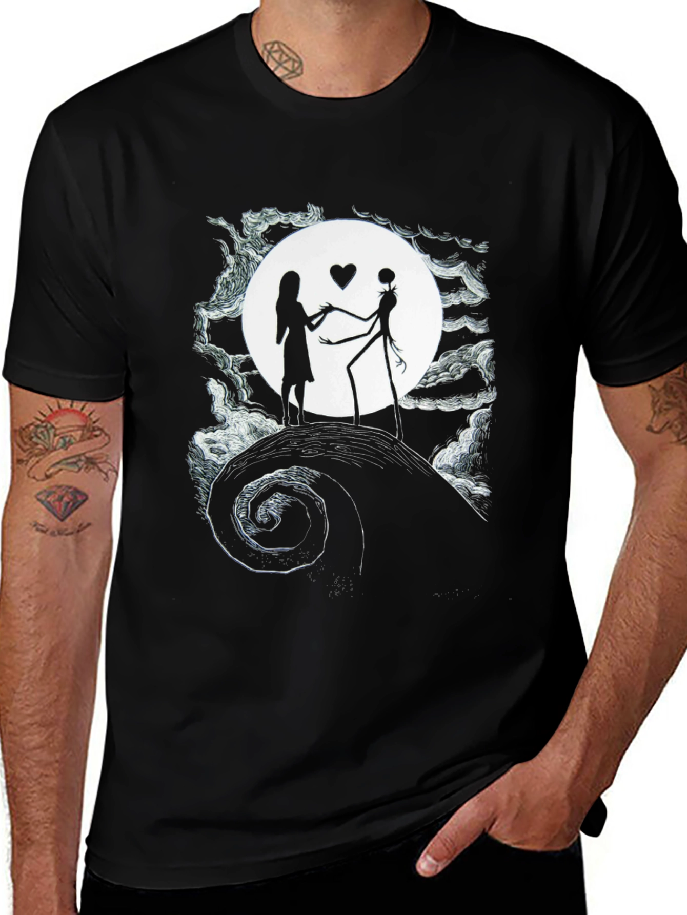 Nightmare Before Christmas Love T-Shirt